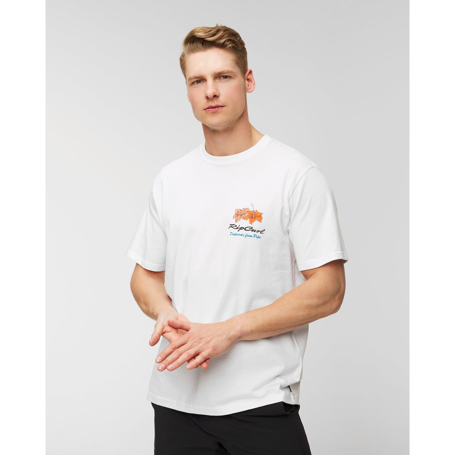 T-shirt Rip Curl Postcards Hibiscus Tee