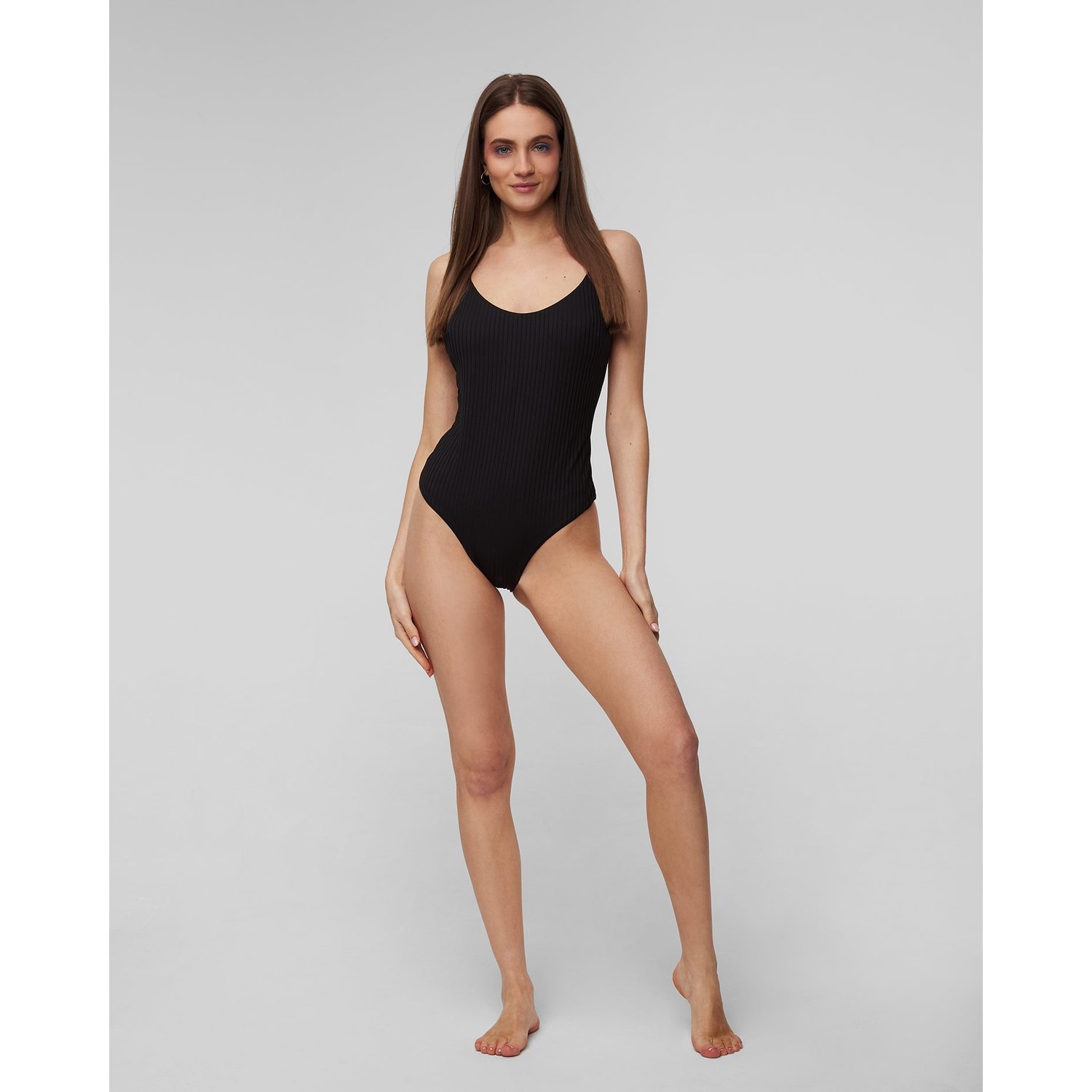 Czarny Strój Kąpielowy Damski Rip Curl Premium Cheeky