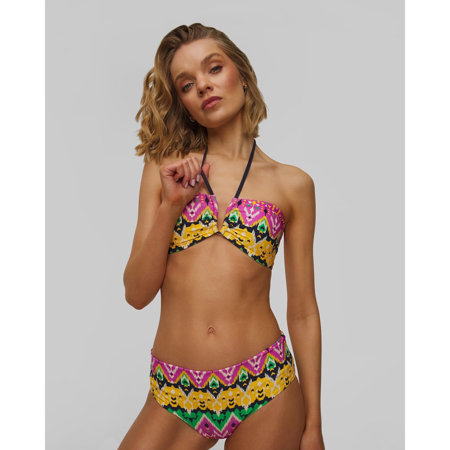 Góra Od Stroju Kąpielowego Rip Curl Ikat Geo Bandeau