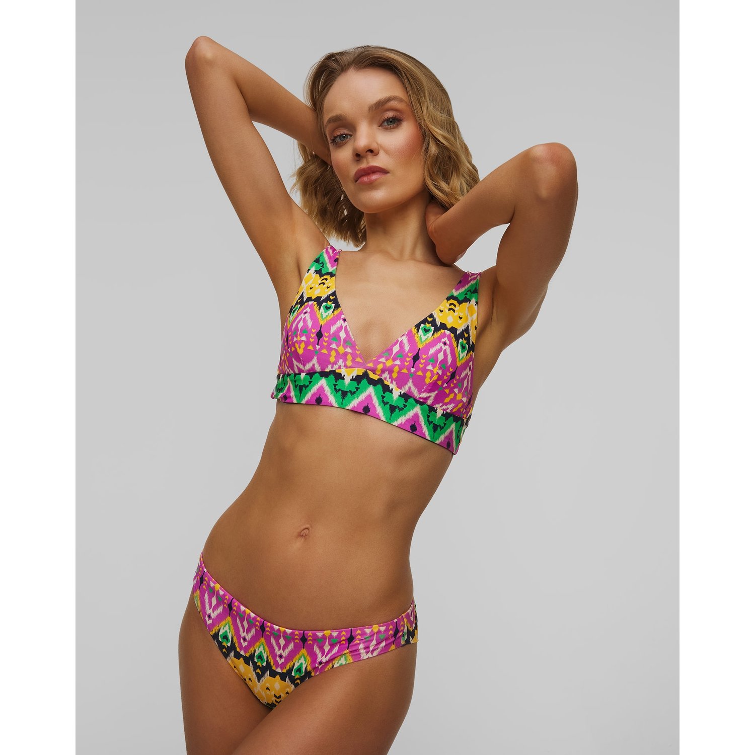 Góra Od Stroju Kąpielowego Rip Curl Ikat Geo Halter Revo