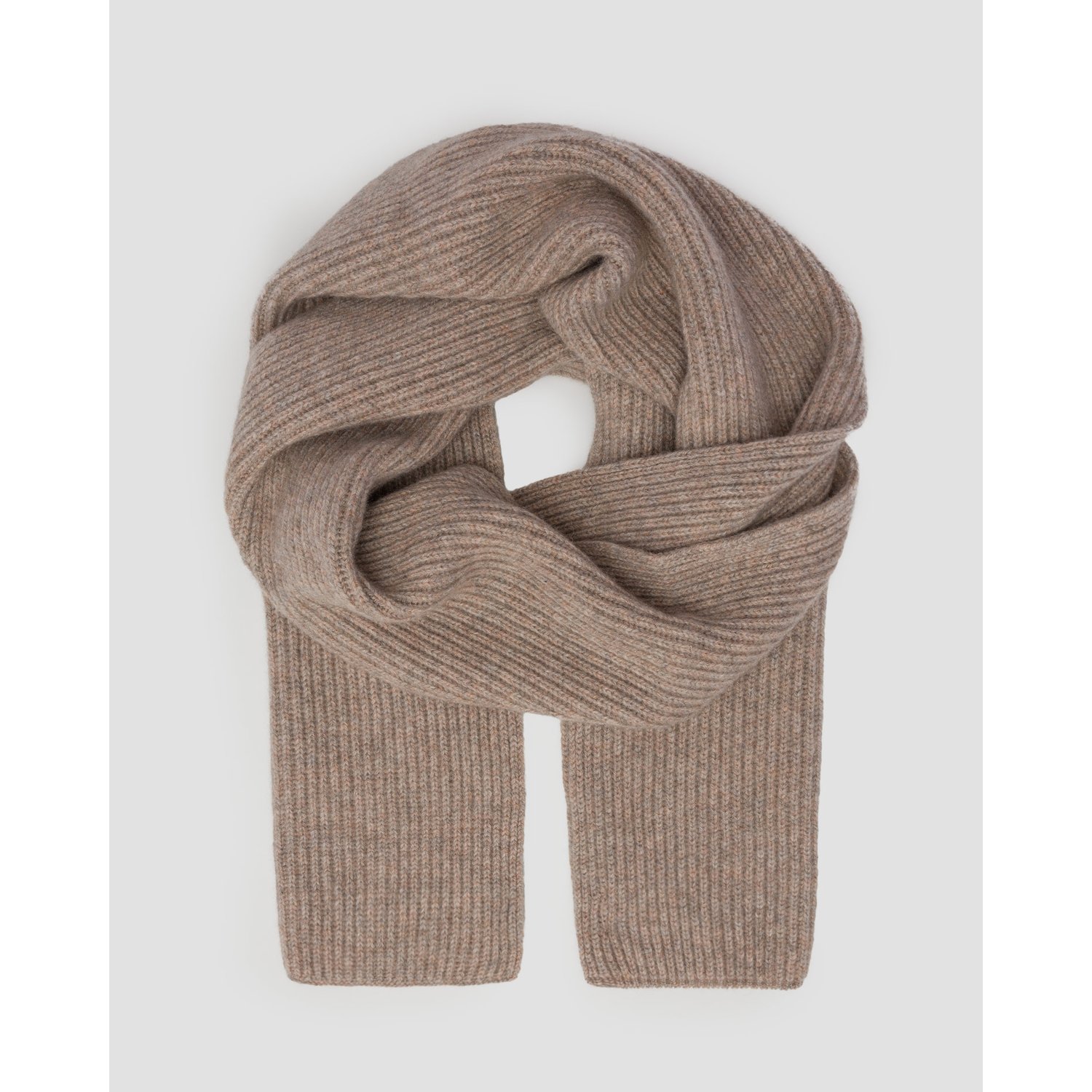 Brązowy Szalik Kaszmirowy Johnstons Of Elgin