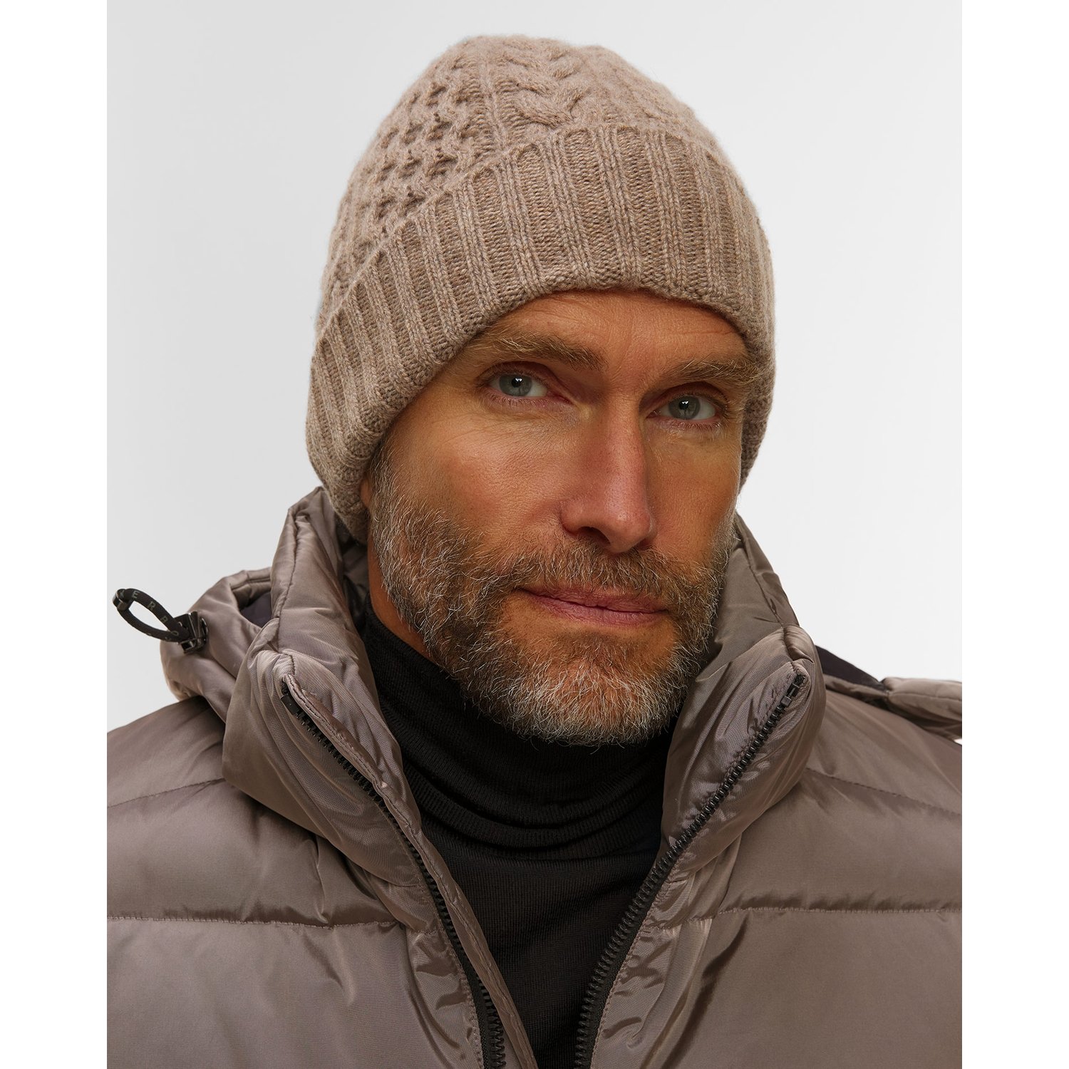 Brązowa Czapka Kaszmirowa Johnstons Of Elgin