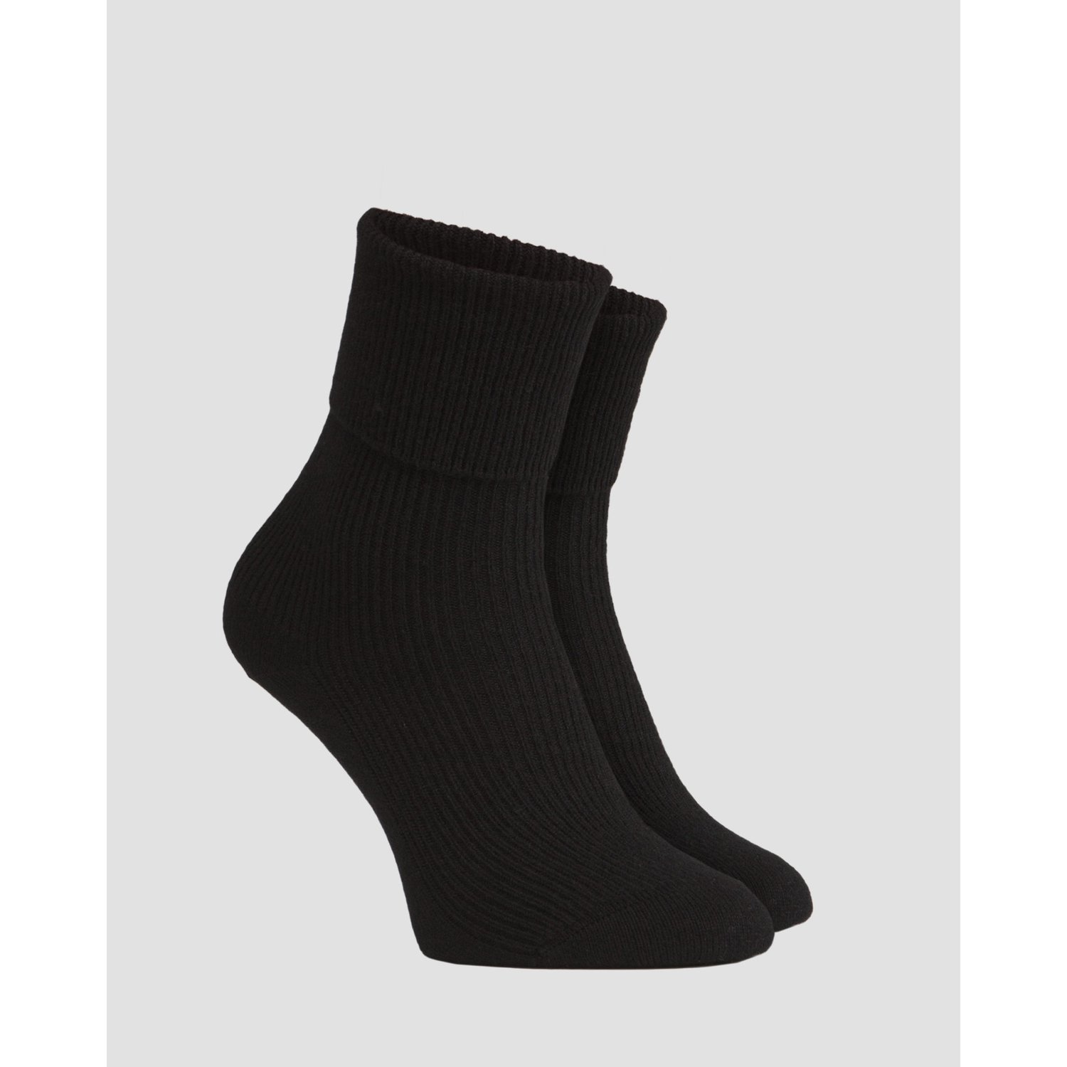 Czarne Skarpety Kaszmirowe Unisex Johnstons Of Elgin
