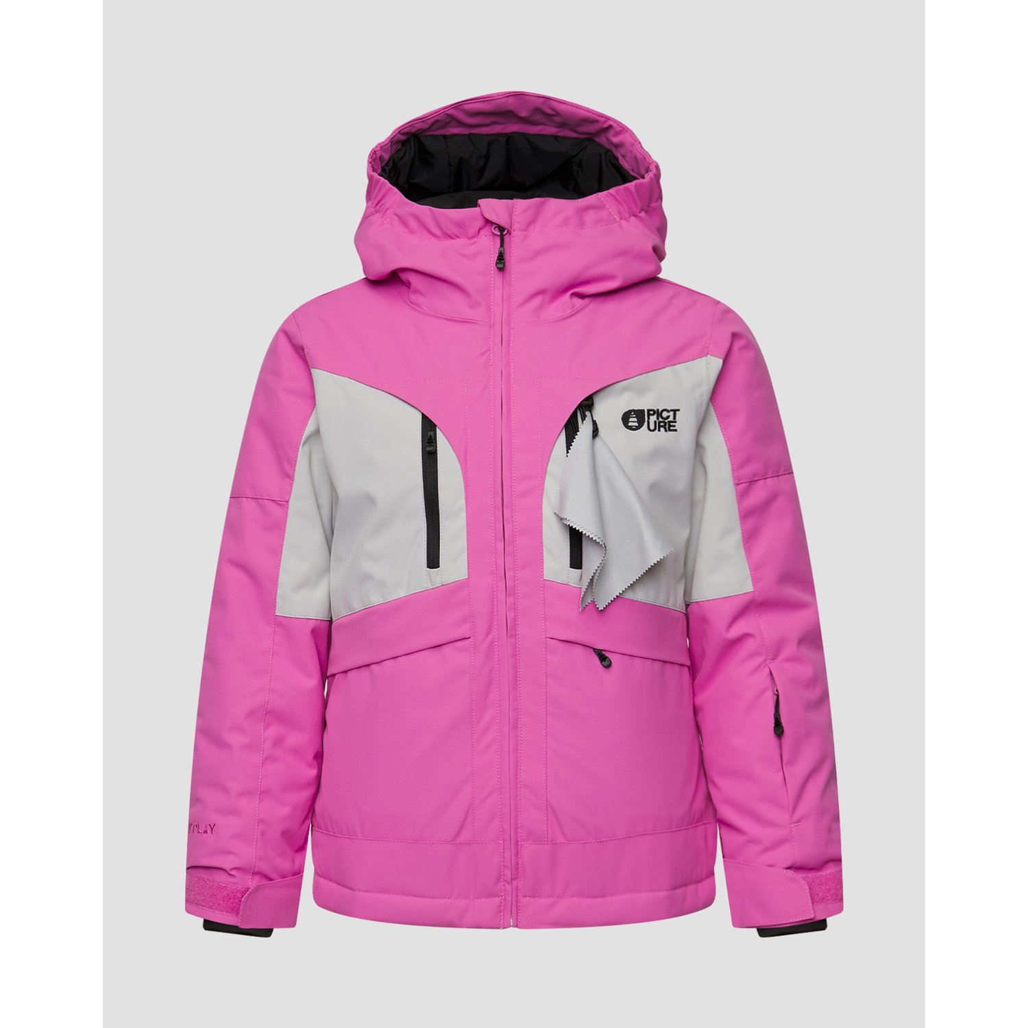 Kurtka Narciarska Dziewczęca Picture Organic Clothing Miniakoon 20/20 Różowa