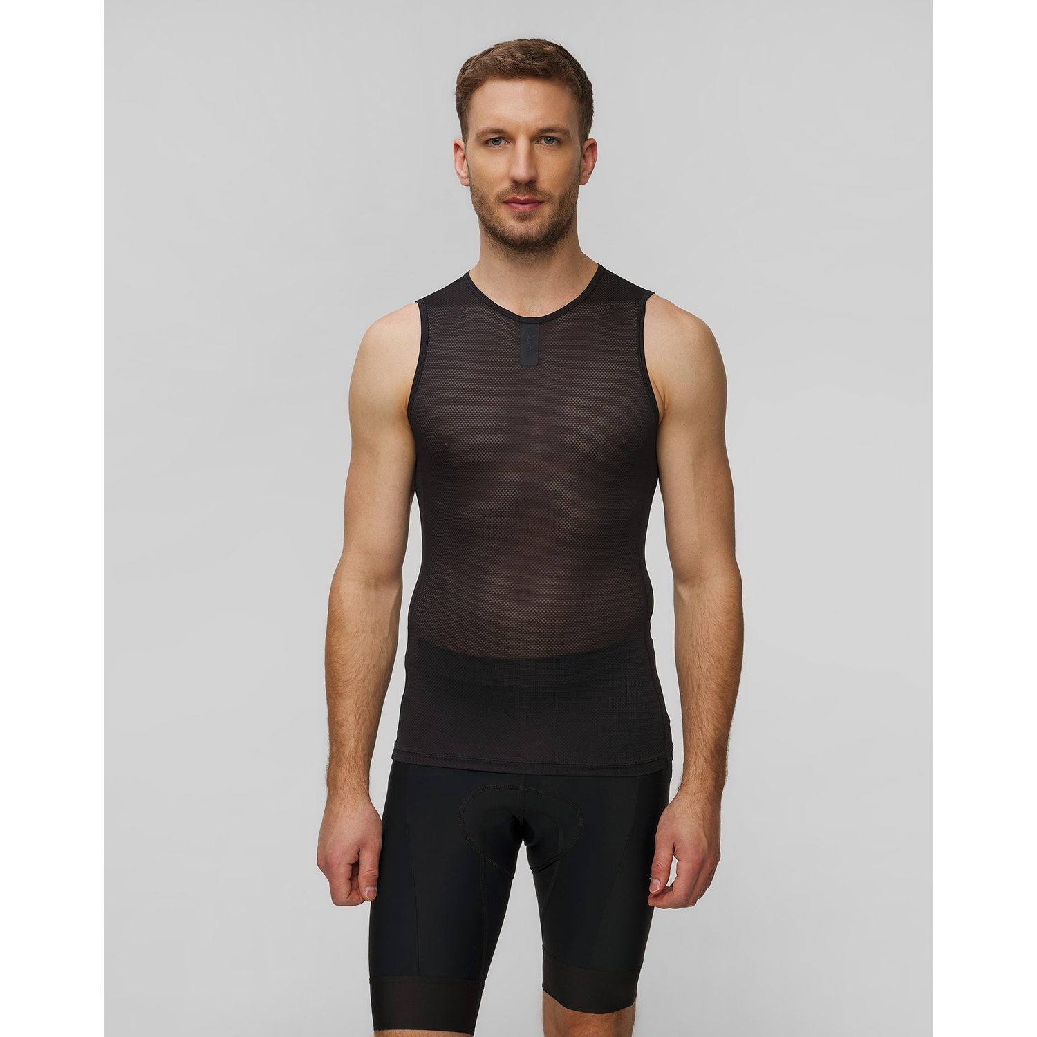 Top Termoaktywny Rowerowy Męski Rapha Base Layer Czarny