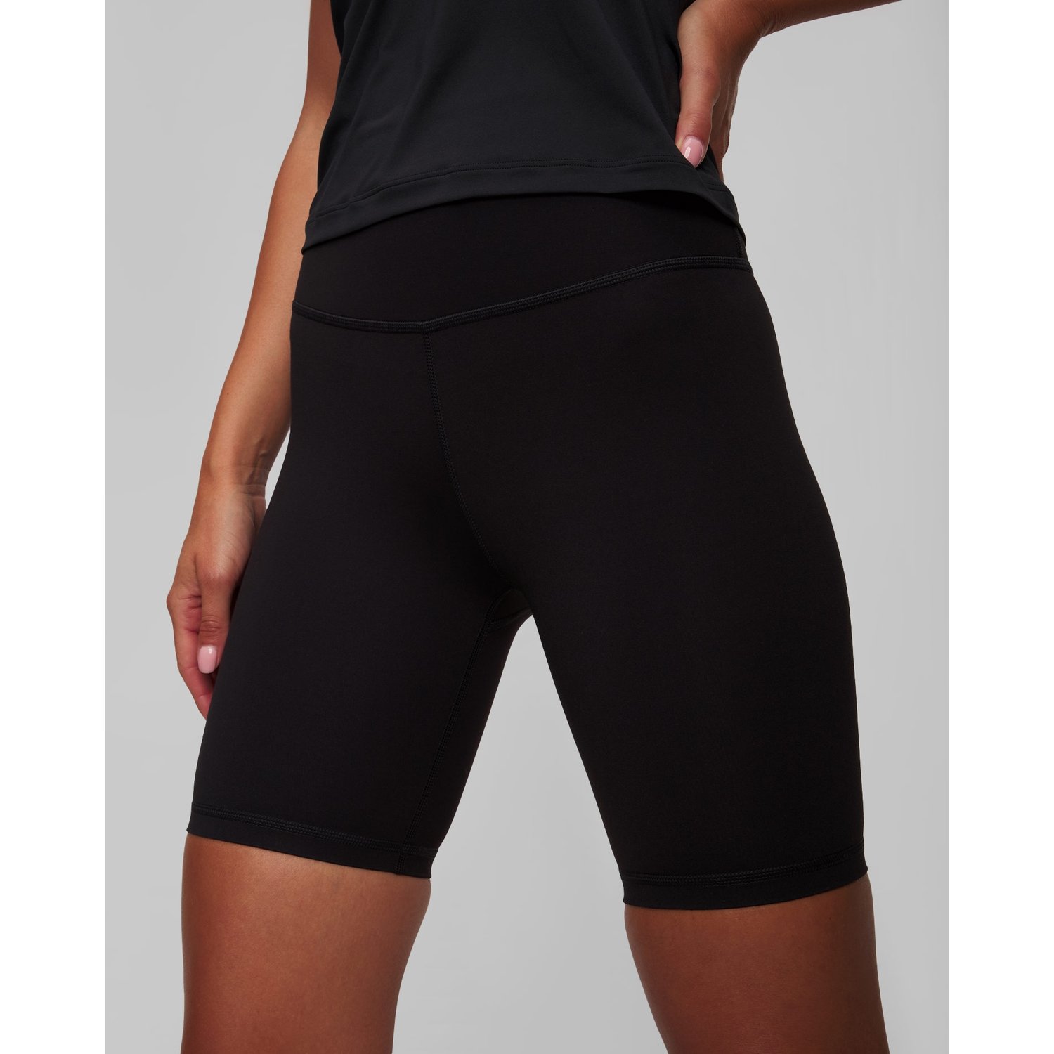 Czarne Spodenki Treningowe Damskie Rapha Active
