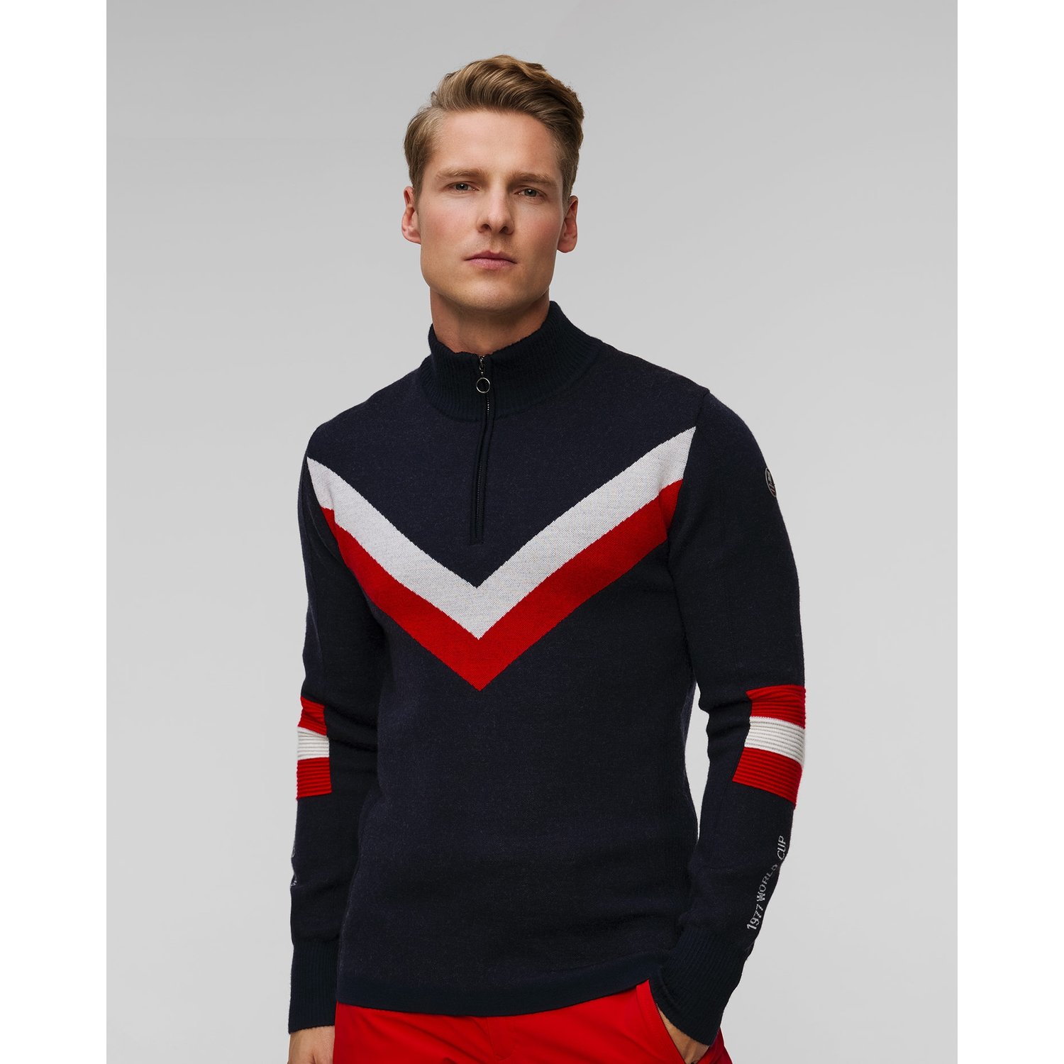 Sweter Wełniany Męski We Norwegians Hafjell