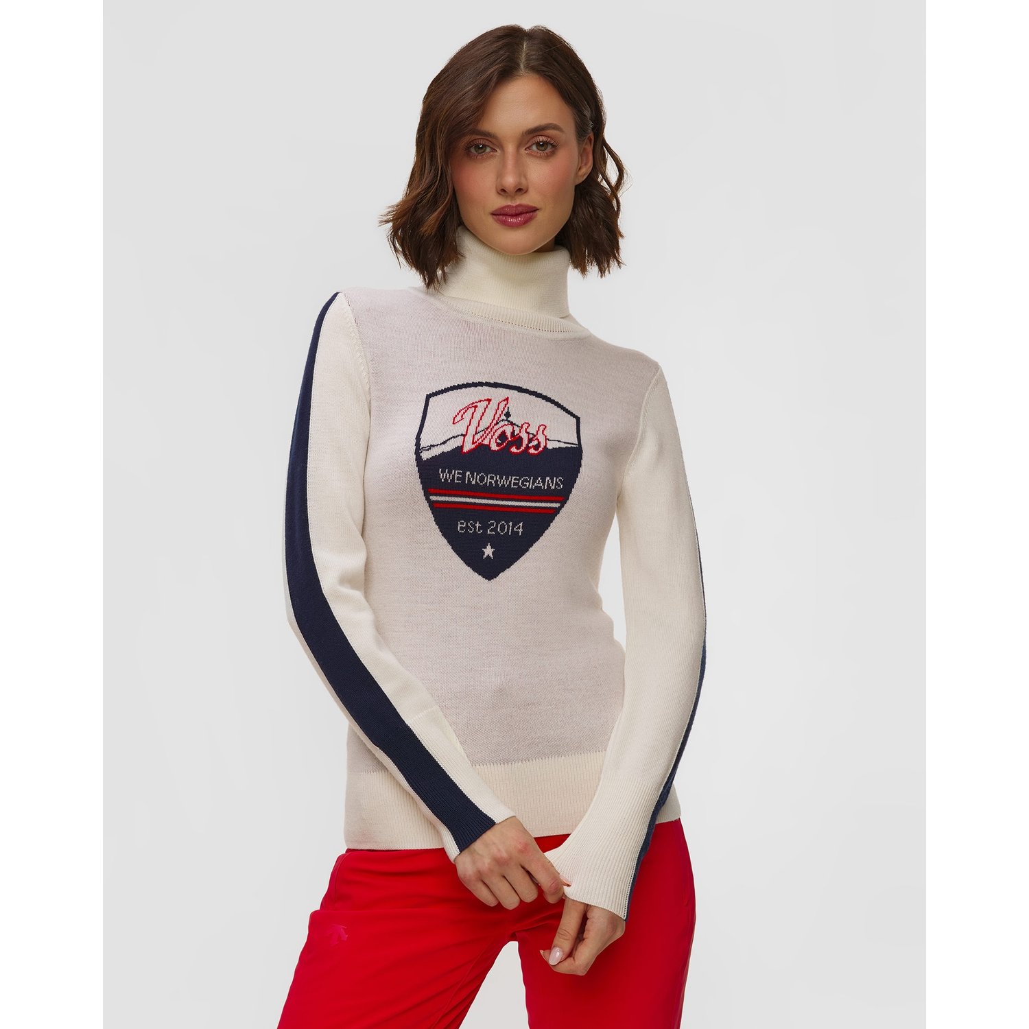 Sweter Wełniany Damski We Norwegians Afterski