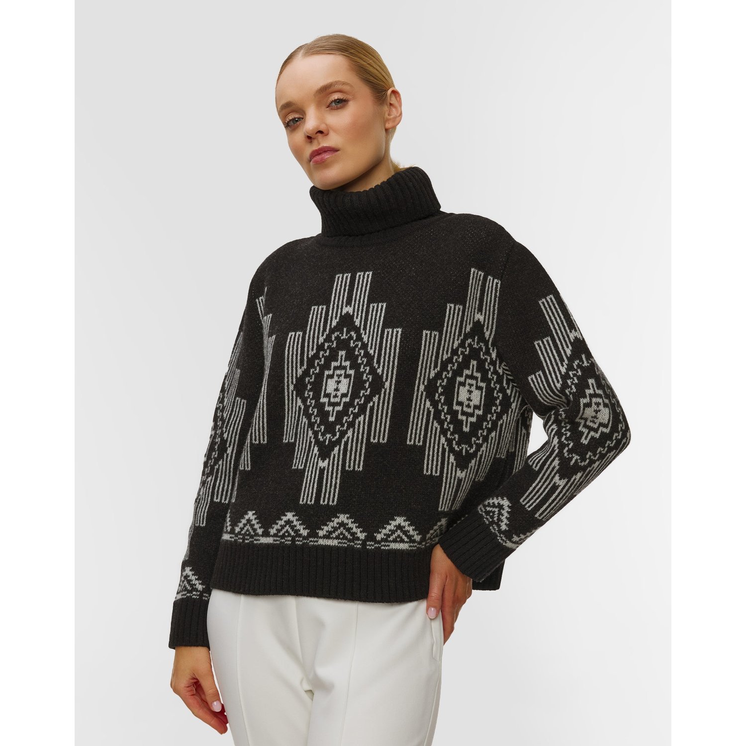 Sweter Wełniany Damski We Norwegians Kautokeino