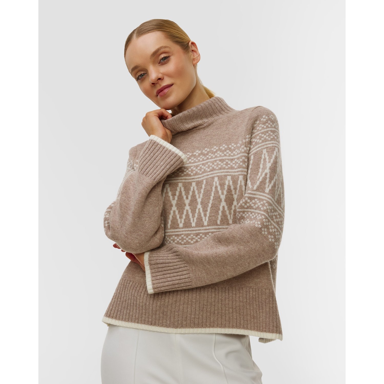 Sweter Wełniany Damski We Norwegians Setesdal