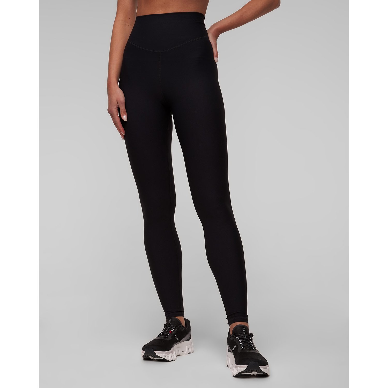 Czarne Leginsy Damskie The Upside Peached 28in High Rise Pant