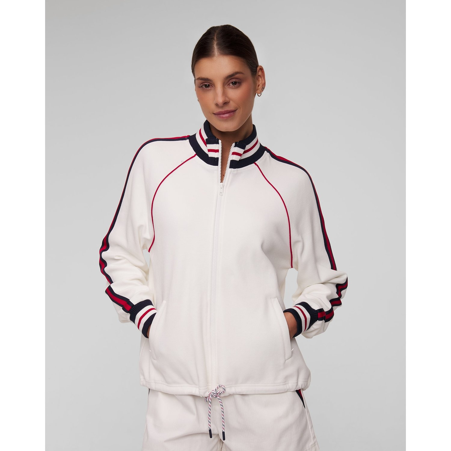 Biała Kurtka Damska The Upside Love Morgan Jacket