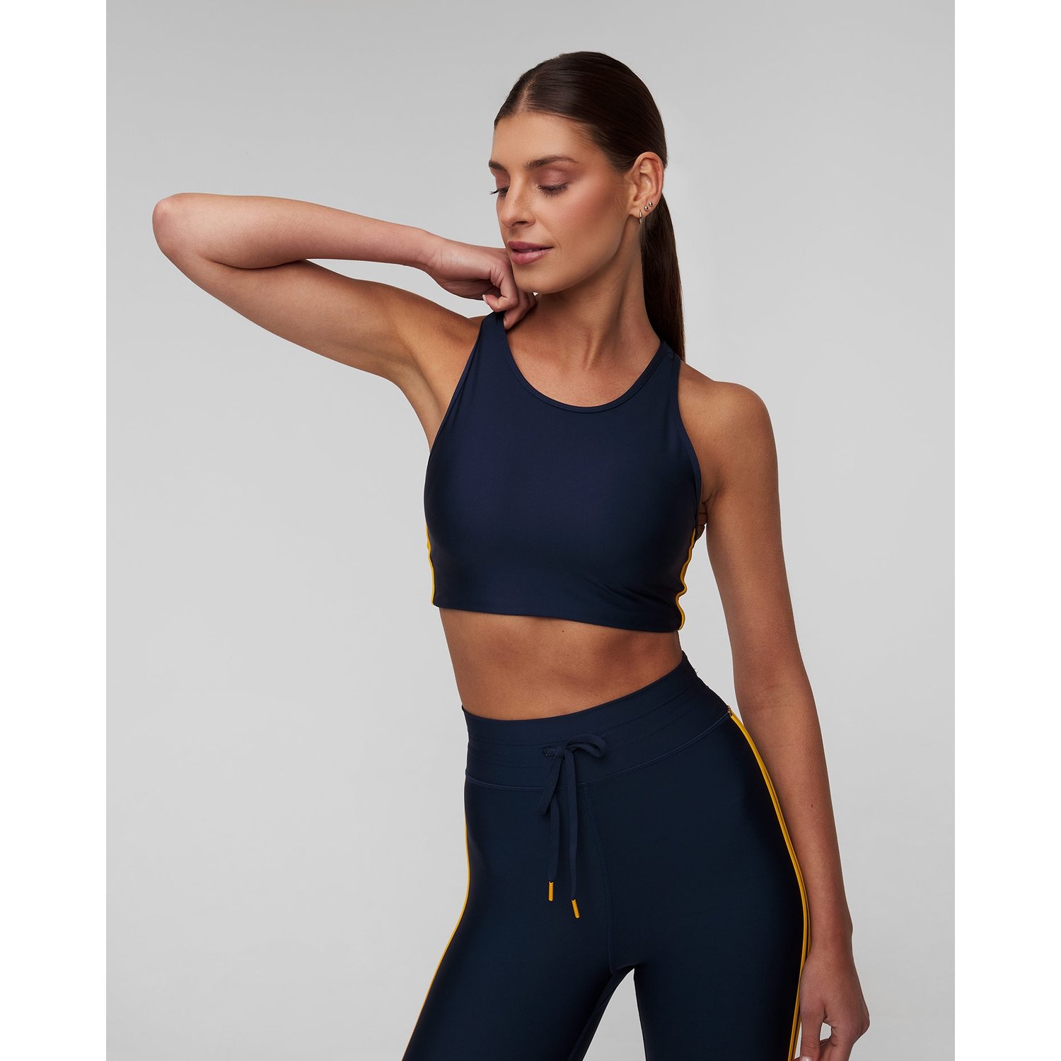 Granatowy Stanik Sportowy Damski The Upside Oxford Nora Bra