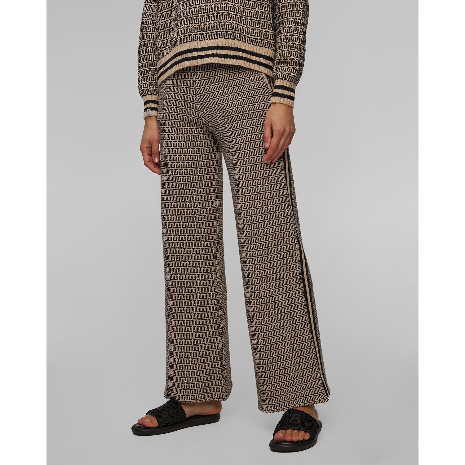 Spodnie Dzianinowe Damskie The Upside Castilla Juniper Knit