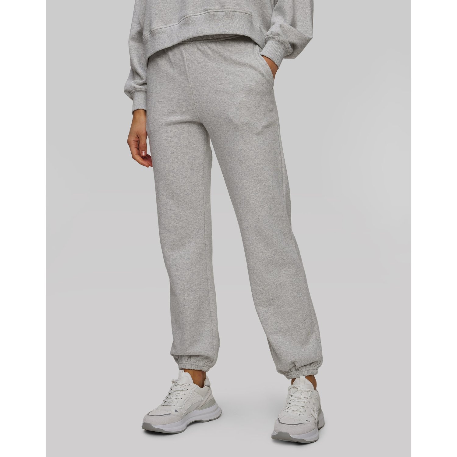 Szare Spodnie Dresowe Damskie The Upside Harrison Track Pant
