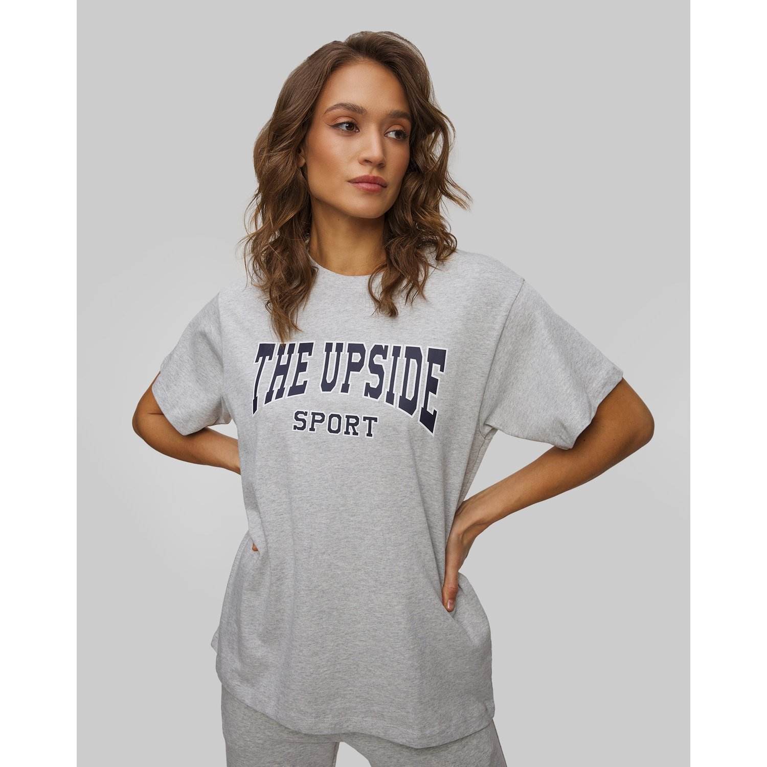 Szary T-shirt Damski The Upside Harbor Sammi Tee