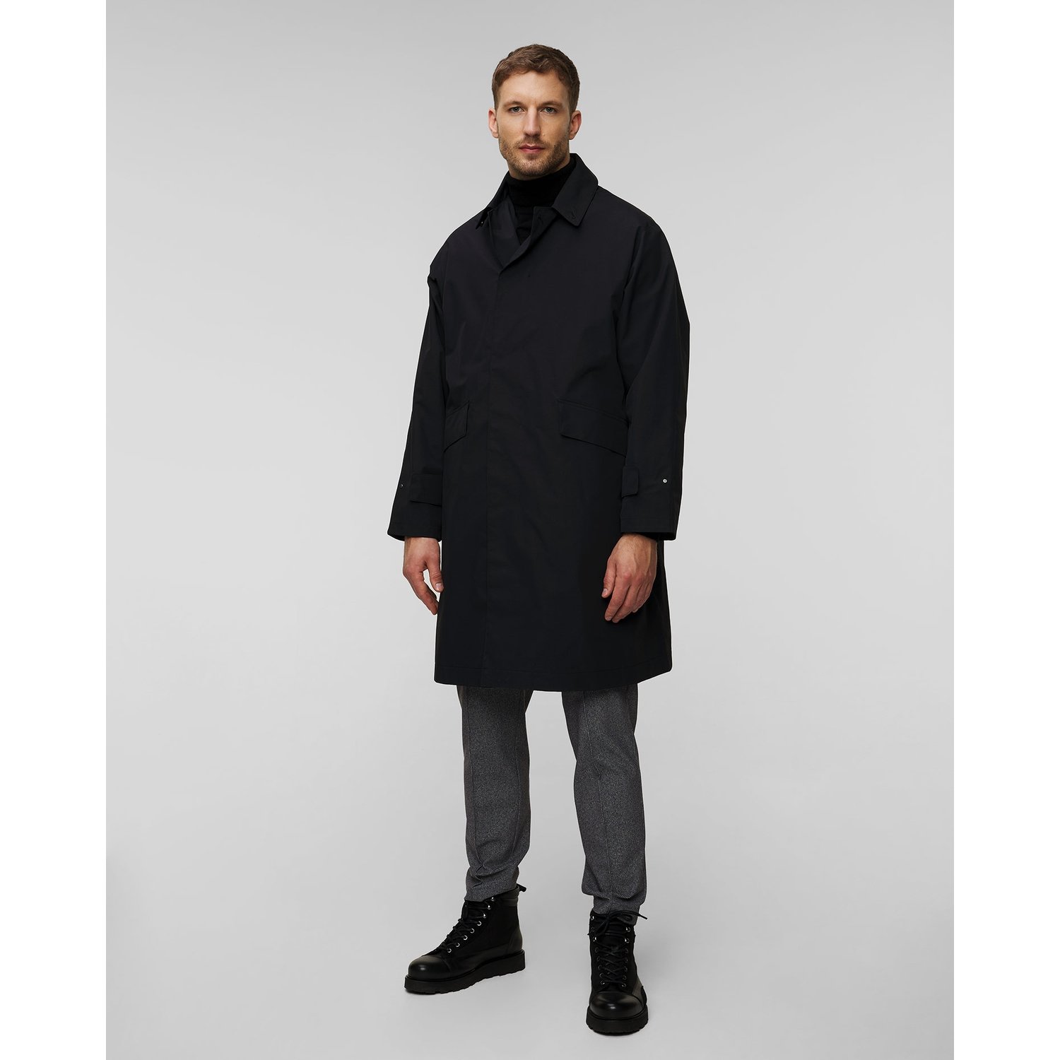 Płaszcz Męski Goldwin Windstopper By Gore-tex Labs Czarny