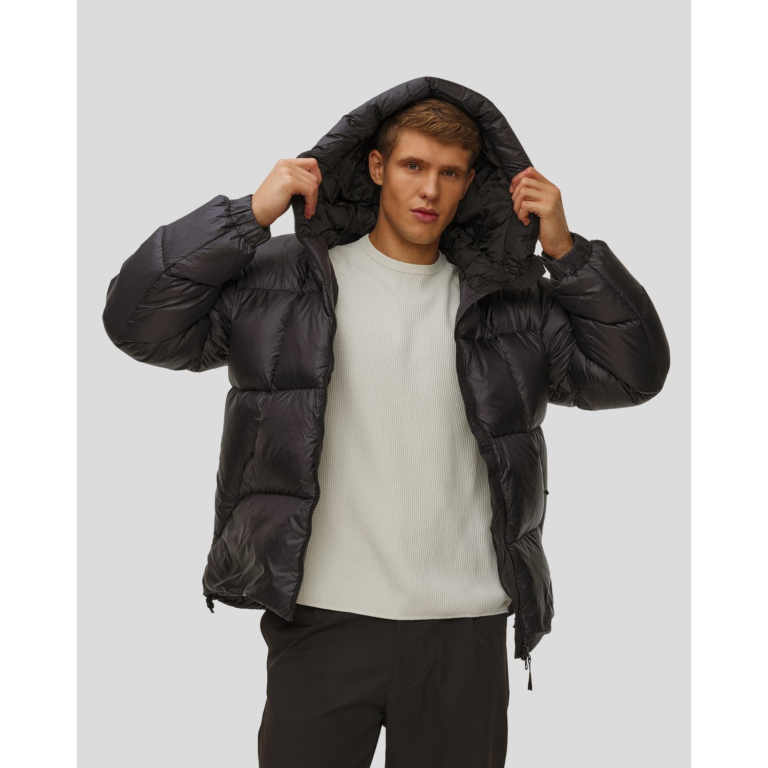 Parka Puchowa Męska Goldwin Pertex Quantum Down Parka Czarna