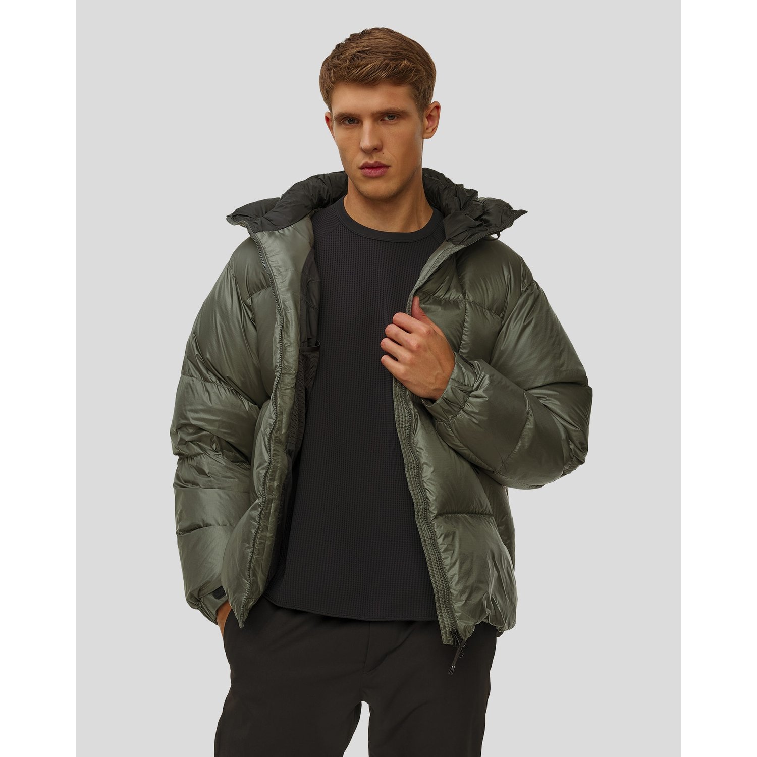 Parka Puchowa Męska Goldwin Pertex Quantum Down Parka Szara