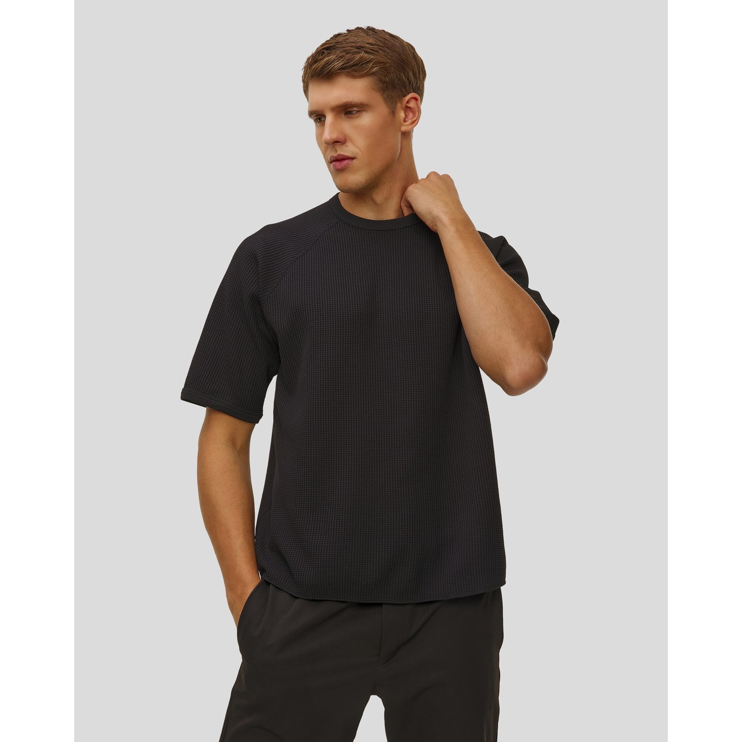 T-shirt Męski Goldwin Wf Light T-shirt Czarny