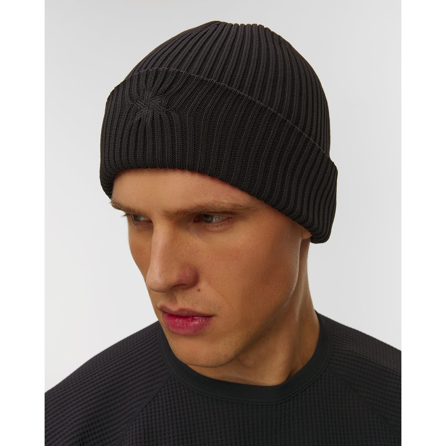 Czapka Zimowa Męska Goldwin Logo Knit Cap Czarna	