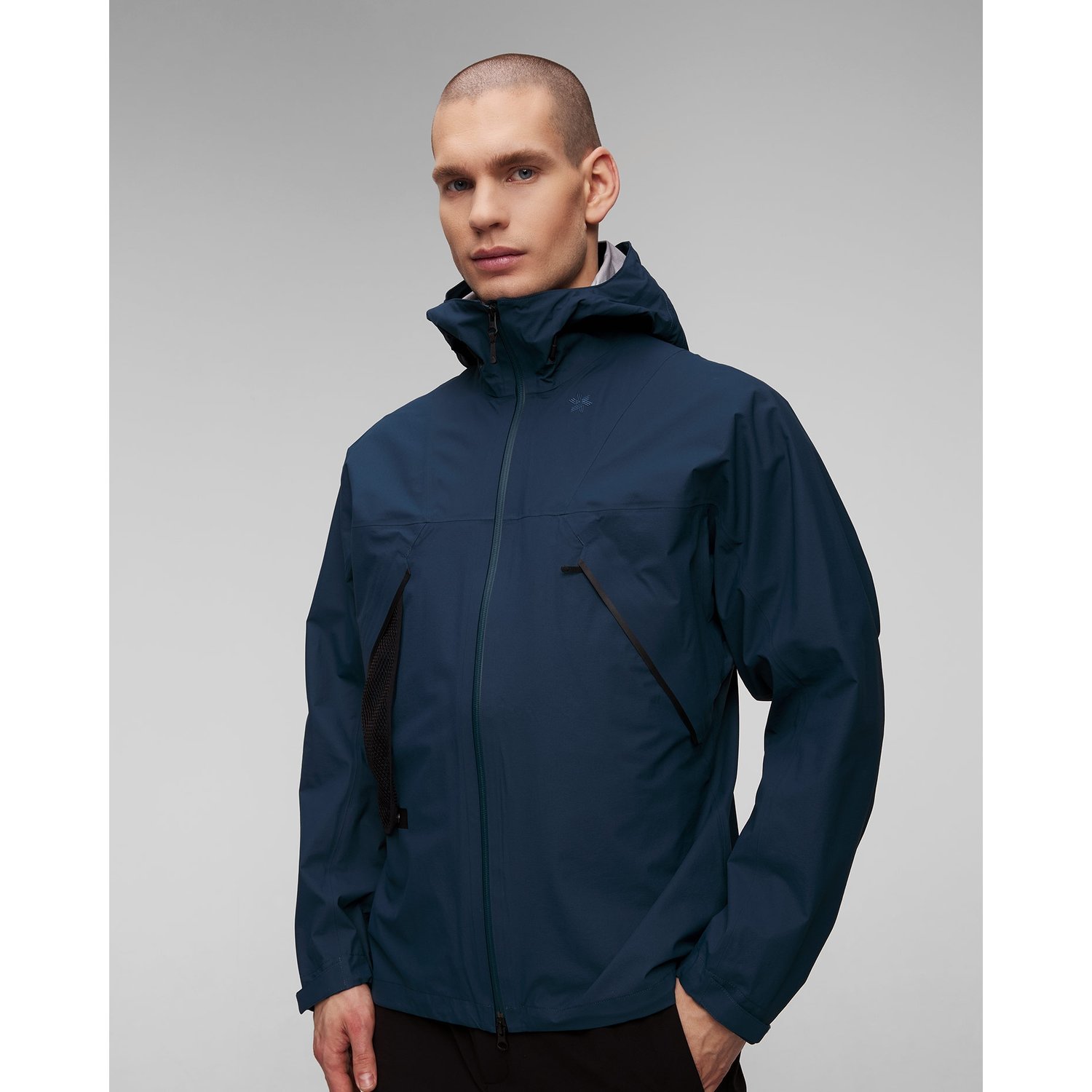 Granatowa Kurtka Alpinistyczna Męska Goldwin Pertex Shield Air Mountaineering Jacket