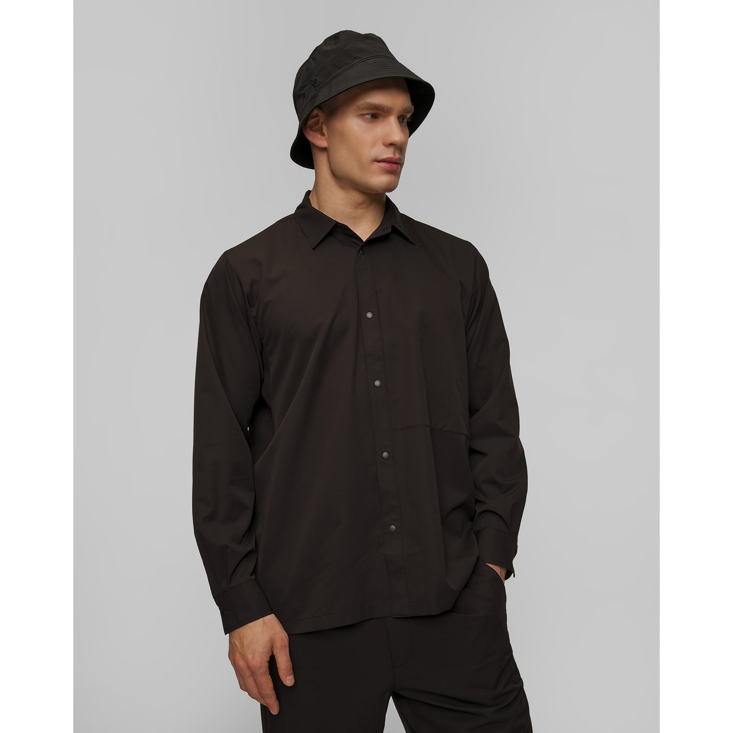 Koszula Męska Goldwin All Direction Light Hike Shirt Czarna