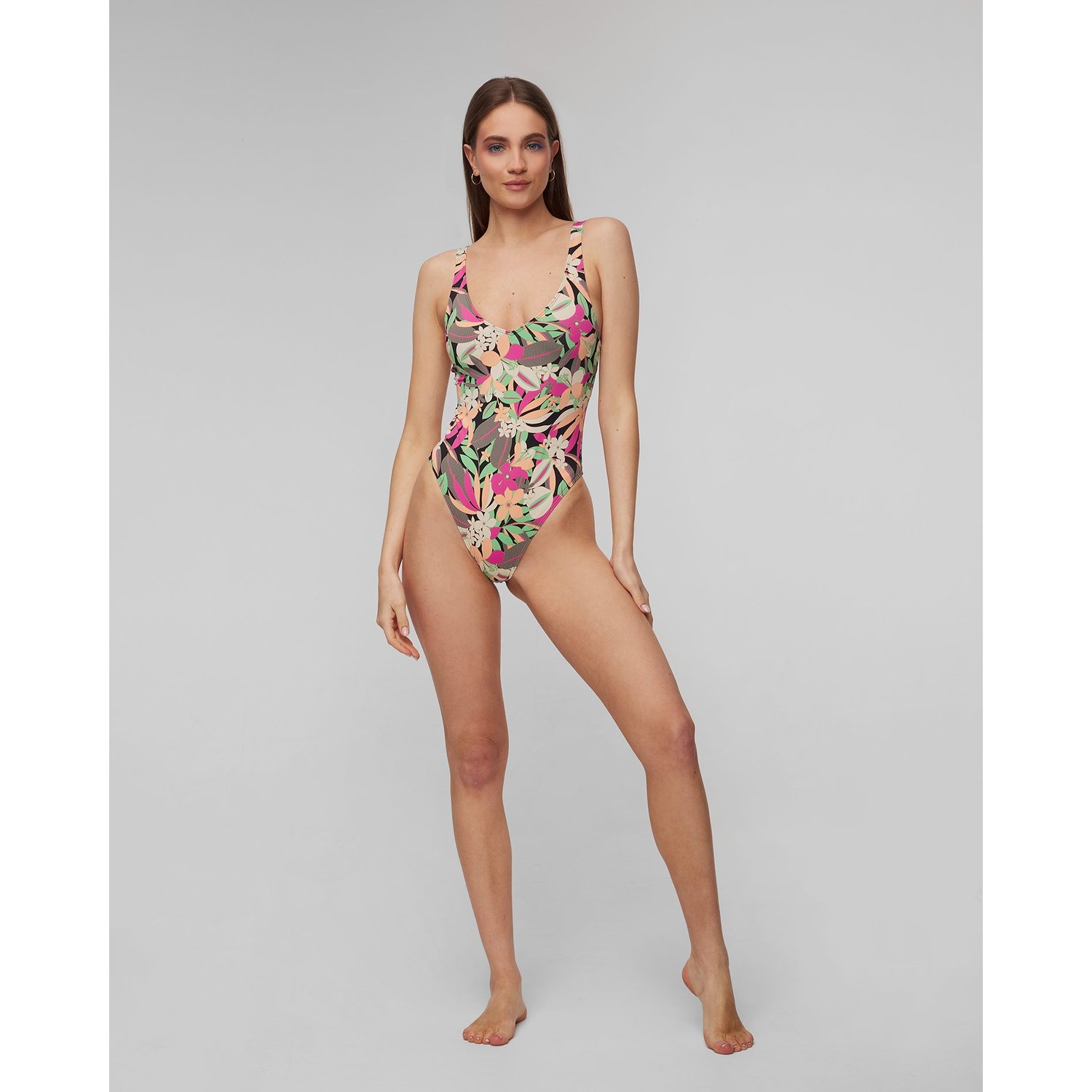 Strój Kąpielowy Jednoczęściowy Damski Roxy Printed Beach Classics