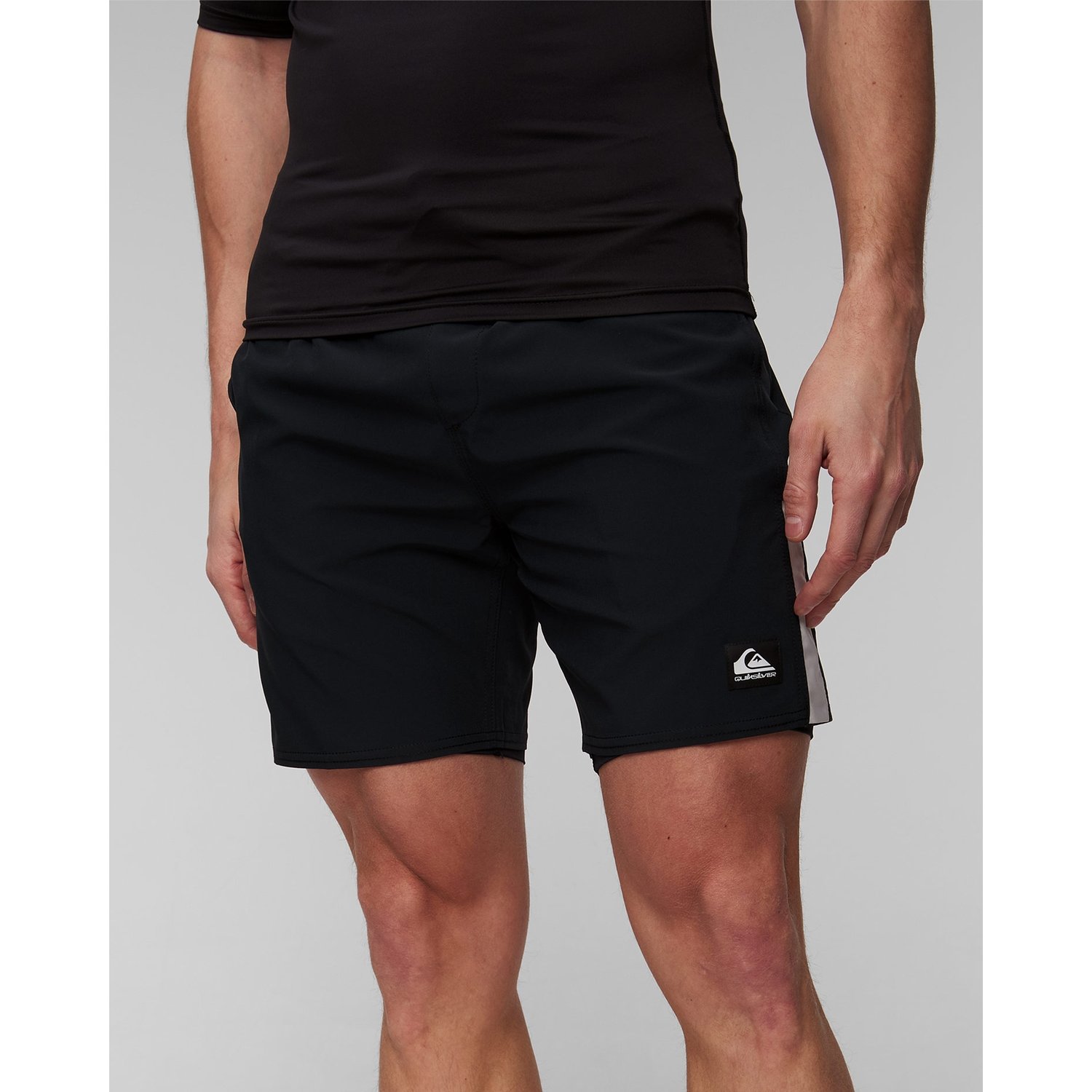 Czarne Spodenki Męskie Quiksilver Omni Training Short 17
