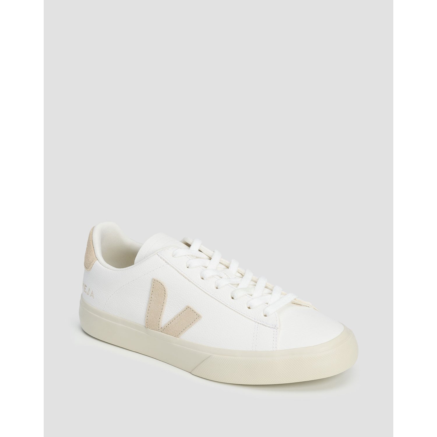 Buty Skórzane Damskie Veja Campo Białe