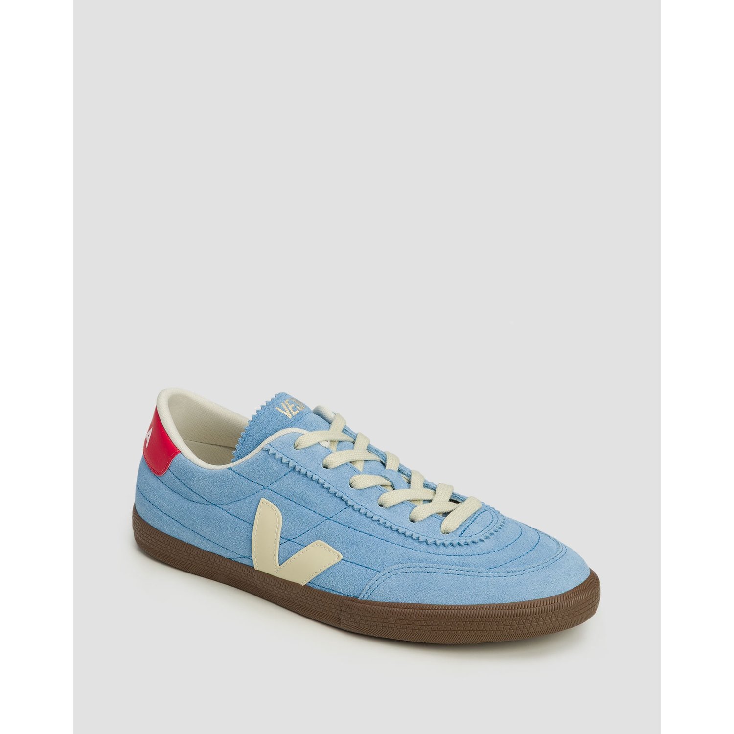 Sneakersy Zamszowe Damskie Veja Panenka Niebieskie