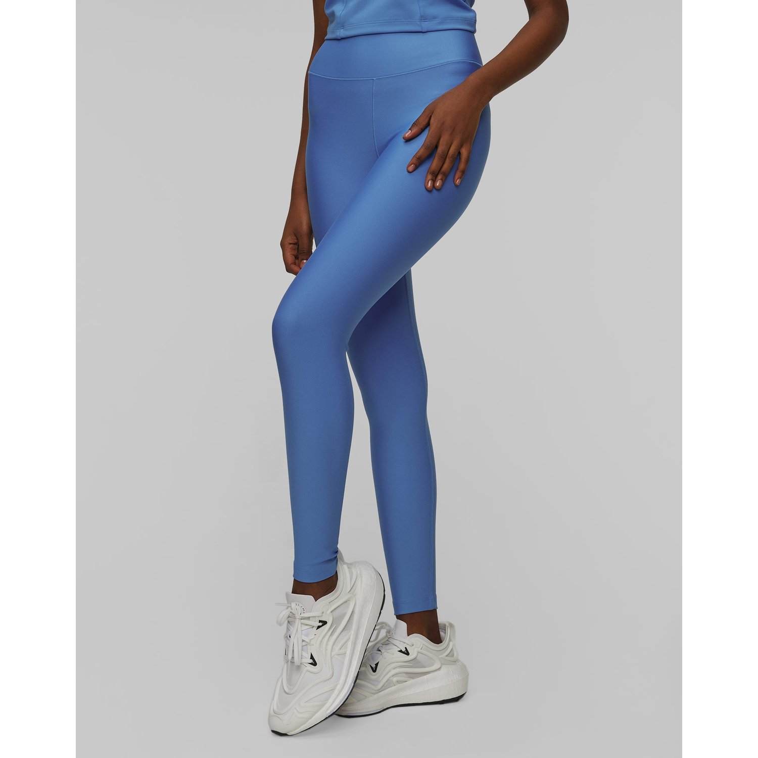 Leginsy Damskie Z Wysokim Stanem Casall Graphic High Waist Tights Niebieskie