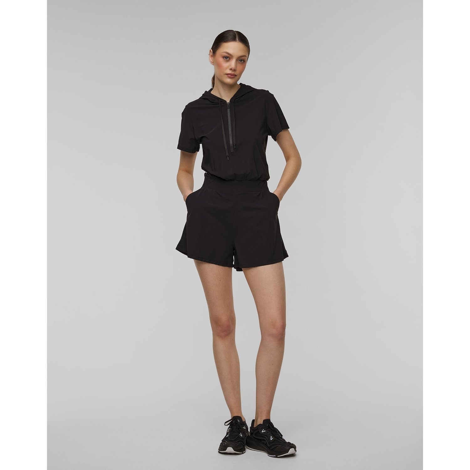 Czarny Kombinezon Damski Casall Weekend Playsuit