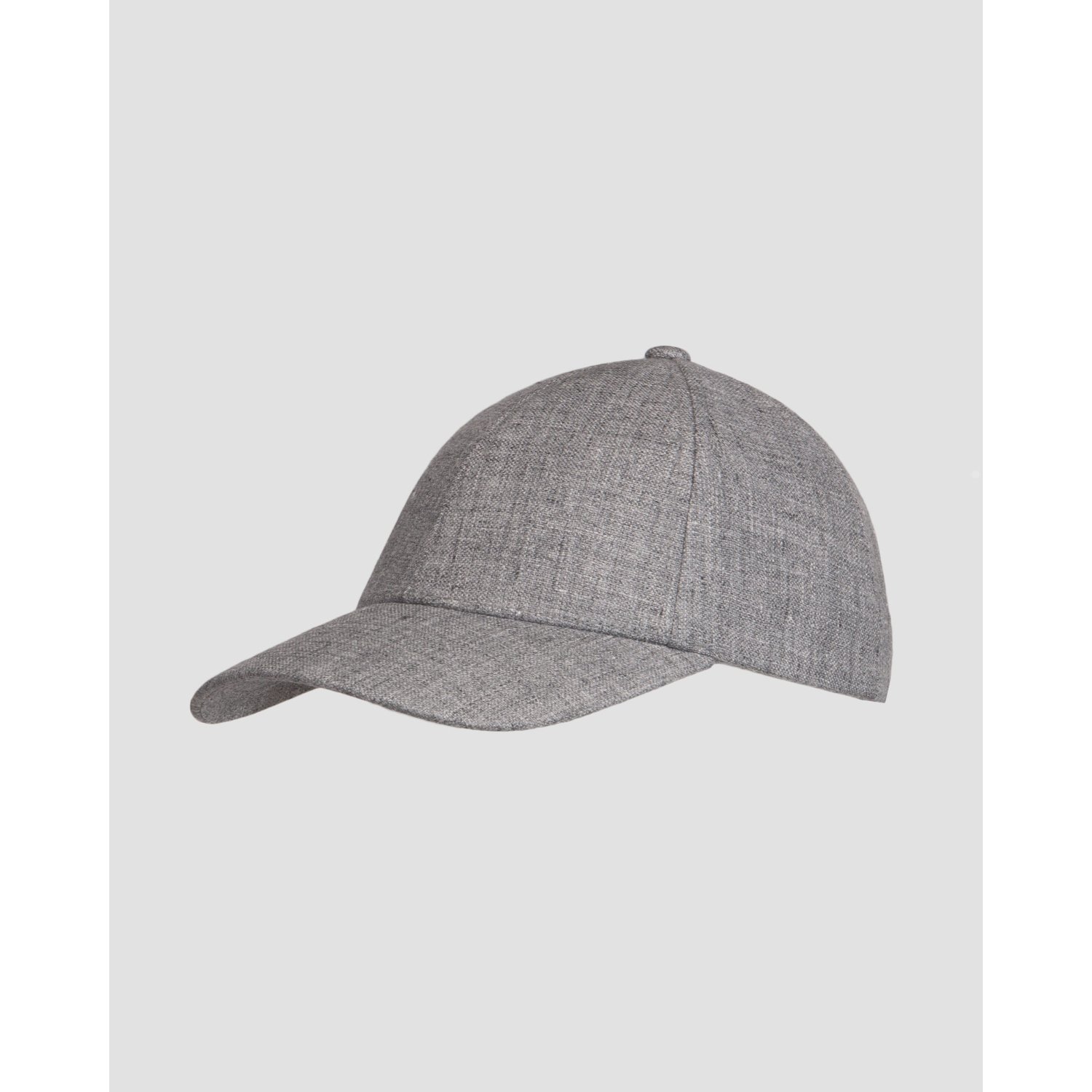 Czapka Z Daszkiem Lniana Varsity Linen Legacy Structured Szara