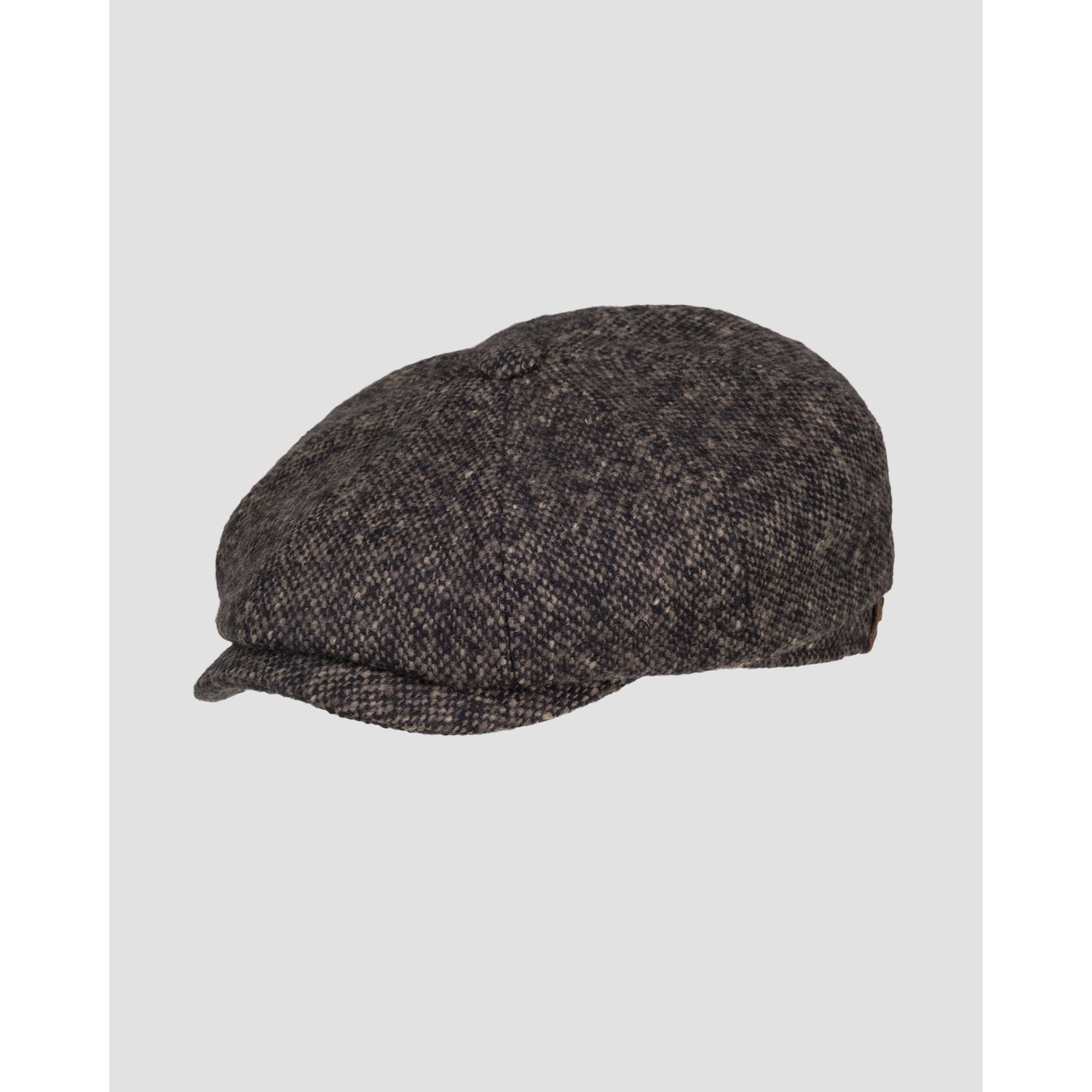 Kaszkiet Wełniany Męski Stetson Hatteras Donegal Wv  Brązowo-czarny