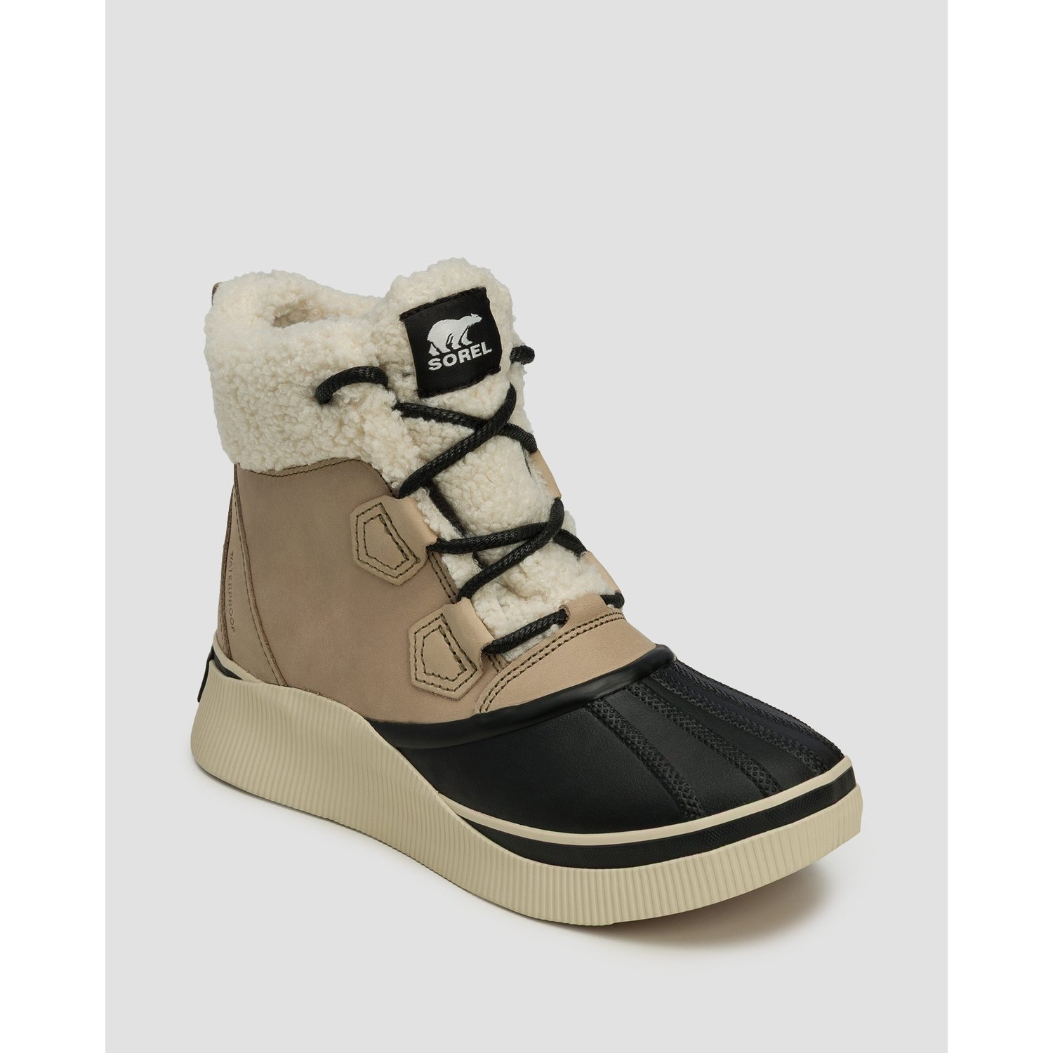 Śniegowce Damskie Sorel Out N About™ Iv Chillz Wp Beżowe