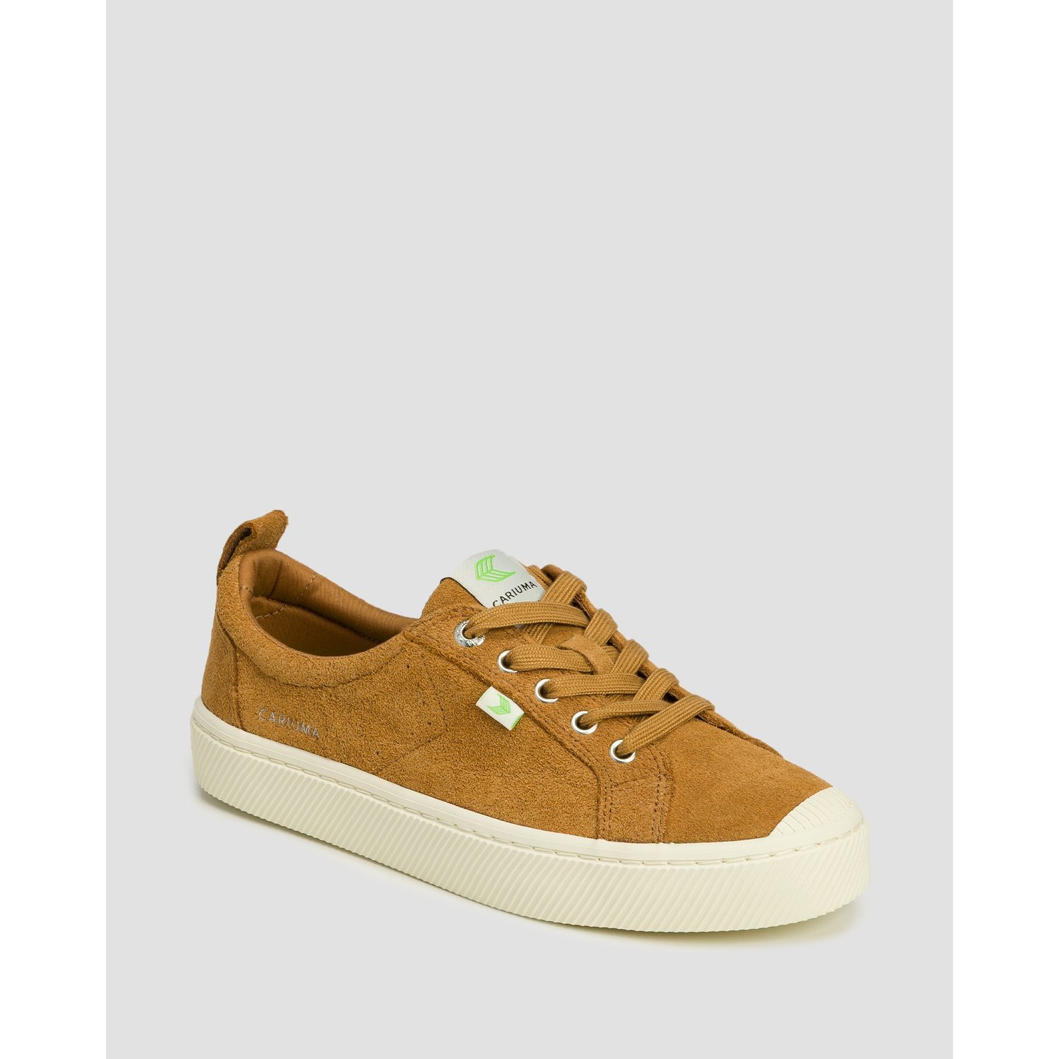 Trampki Ze Skóry Zamszowej Cariuma Oca Suede Camel