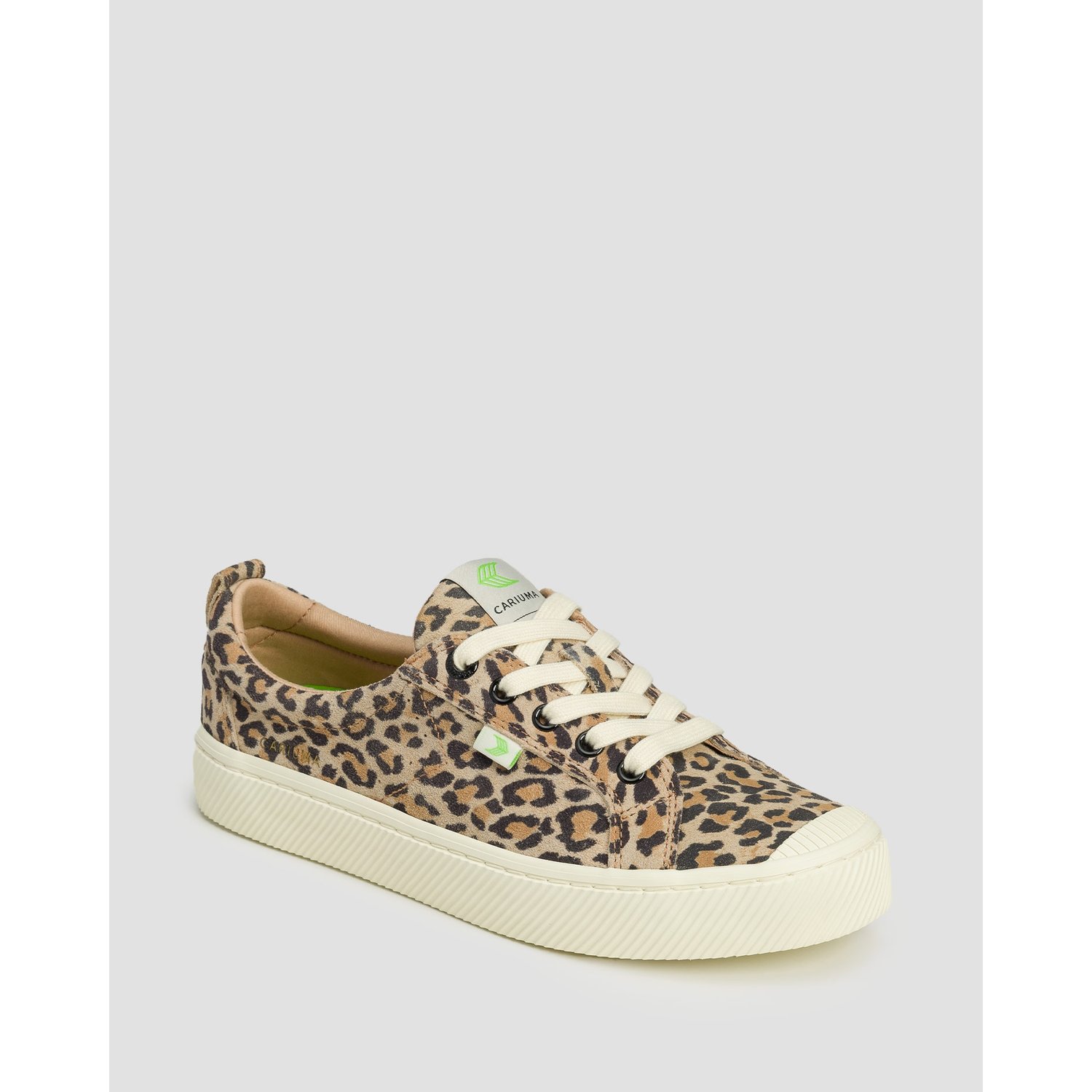 Sneakersy Zamszowe Damskie Cariuma Oca Low Leopard Print Suede