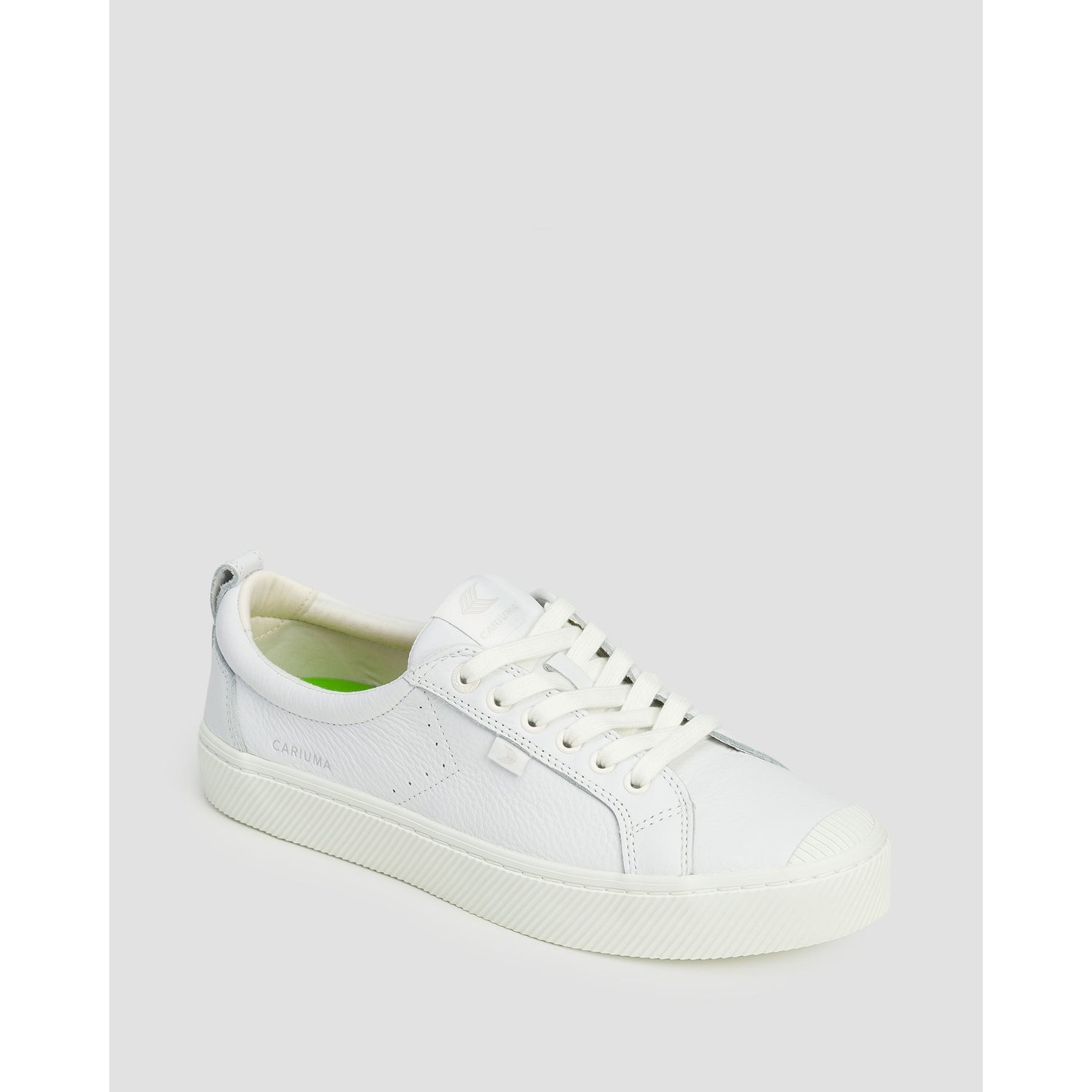 Skórzane Sneakersy Męskie Cariuma Oca Low White Premium Leather