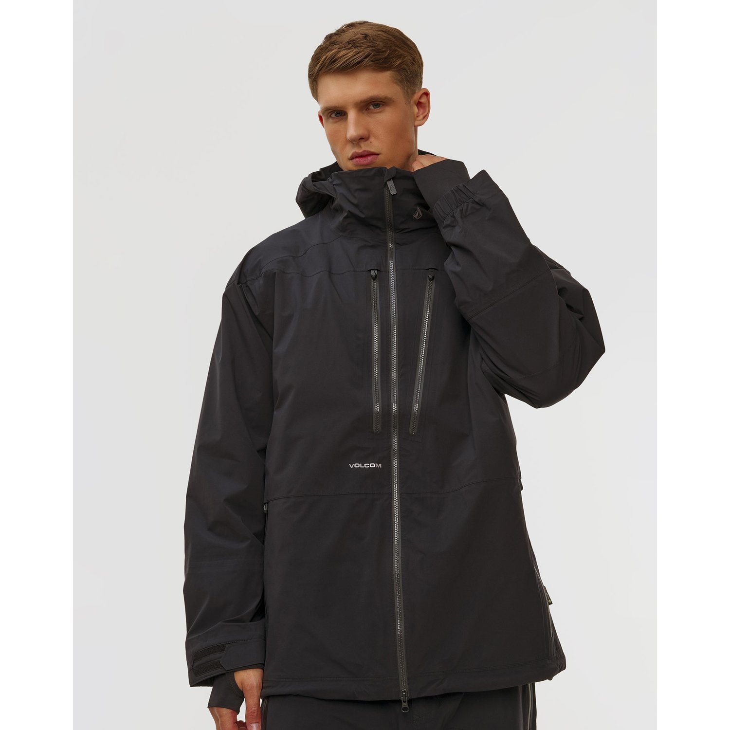 Kurtka Snowboardowa Męska Volcom Guch Stretch Gore-tex Jacket Czarna