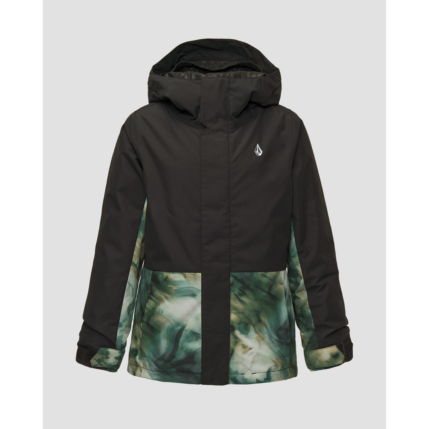 Kurtka Snowboardowa Dziecięca Volcom Sass'n'frass Ins Jacket Czarna