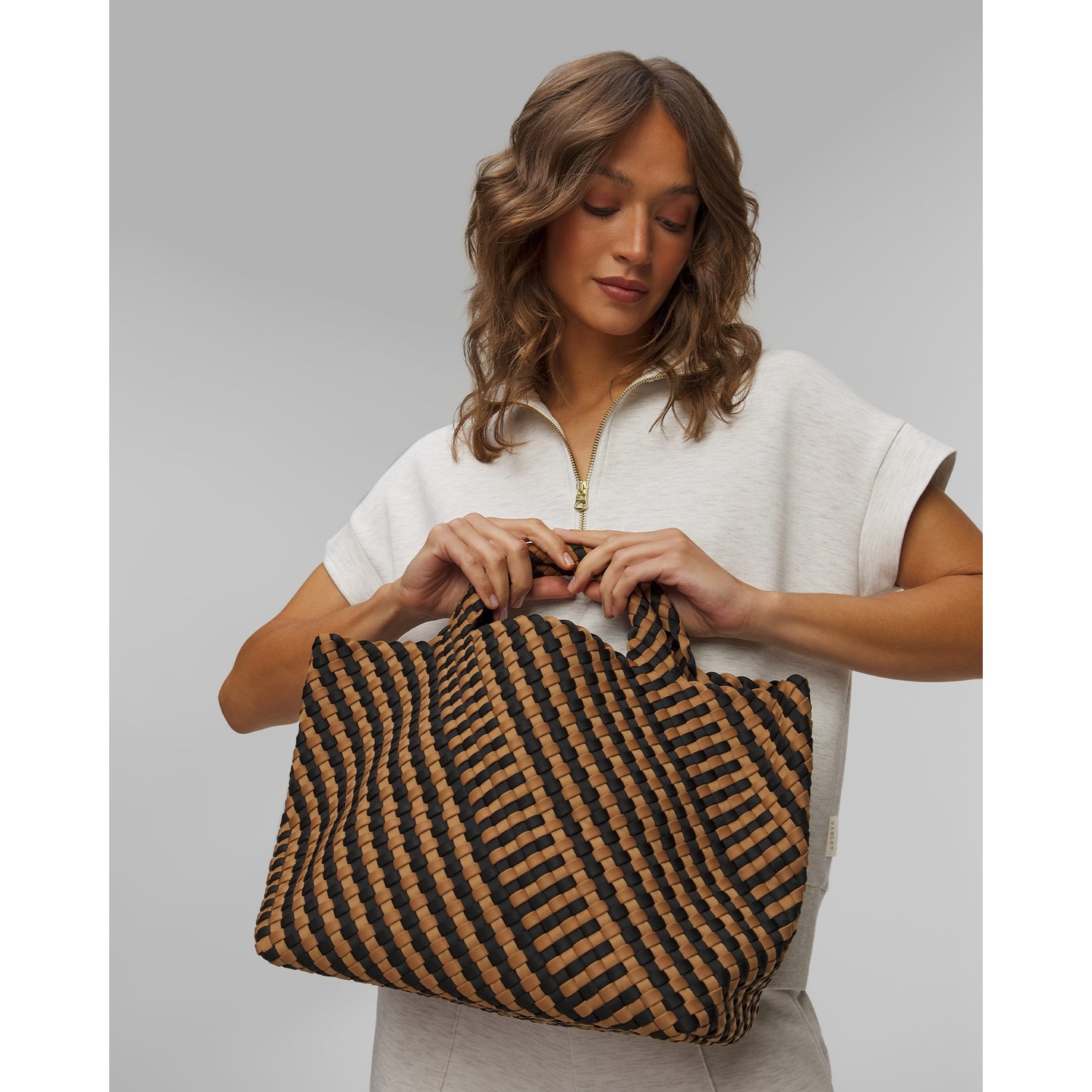 Ręcznie Pleciona Torebka Damska Naghedi St Barths Medium Tote