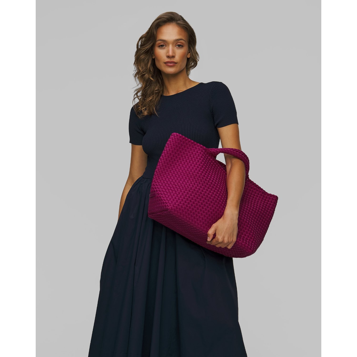 Ręcznie Pleciona Torebka Damska Naghedi St Barths Large Tote