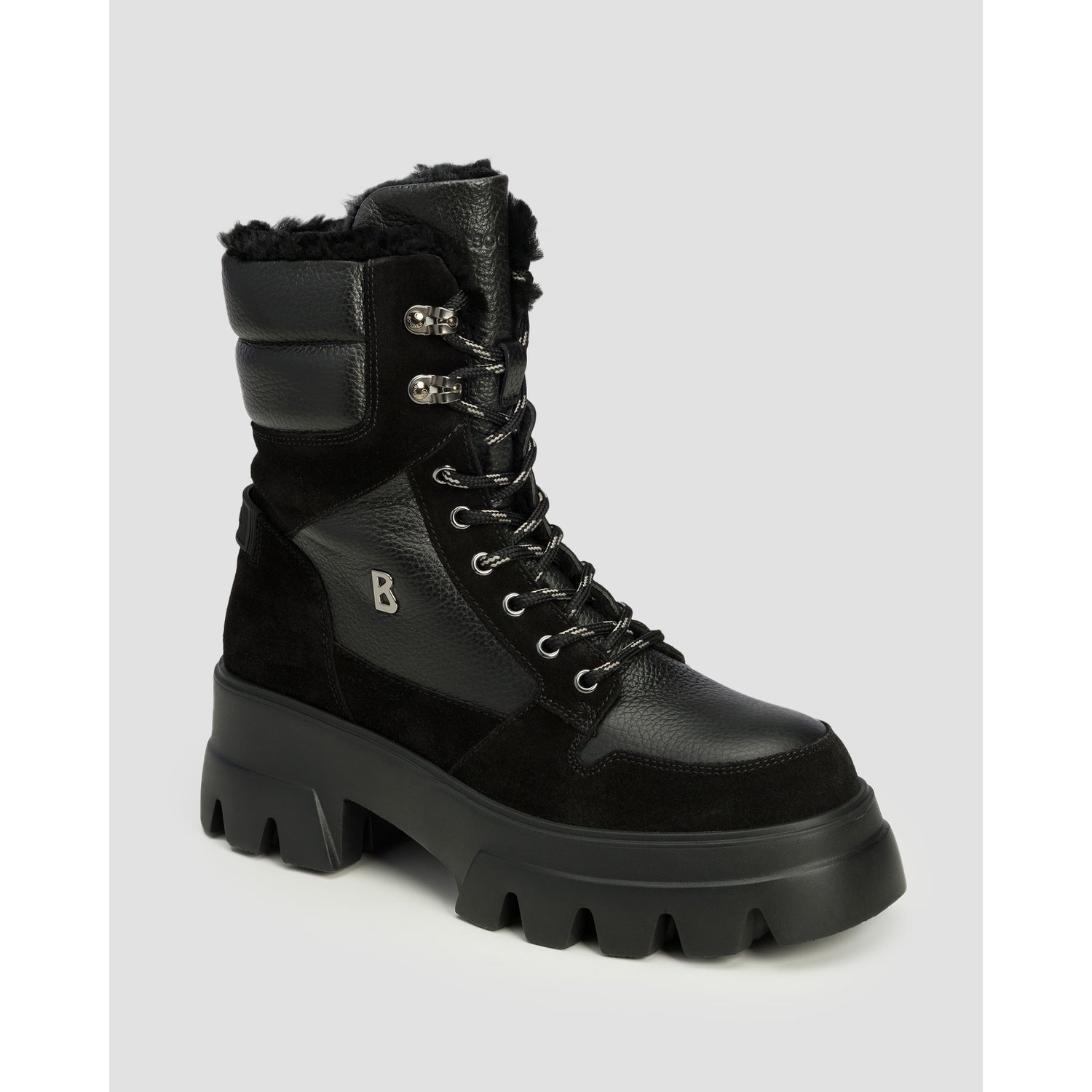 Buty Zimowe Wysokie Damskie Bogner Sapporo 2 A Czarne