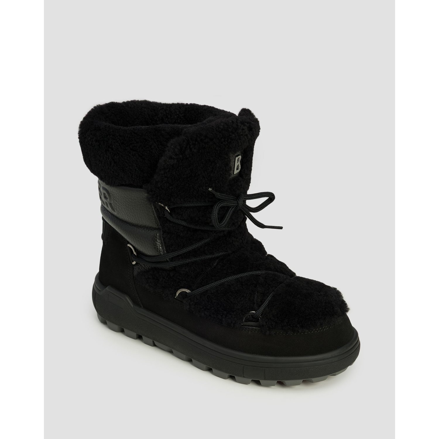 Śniegowce Z Kolcami Damskie Bogner Chamonix S 10 A Czarne