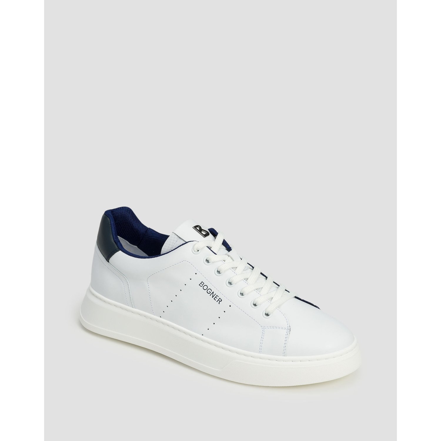 Sneakersy Męskie Bogner Milan 2b Białe