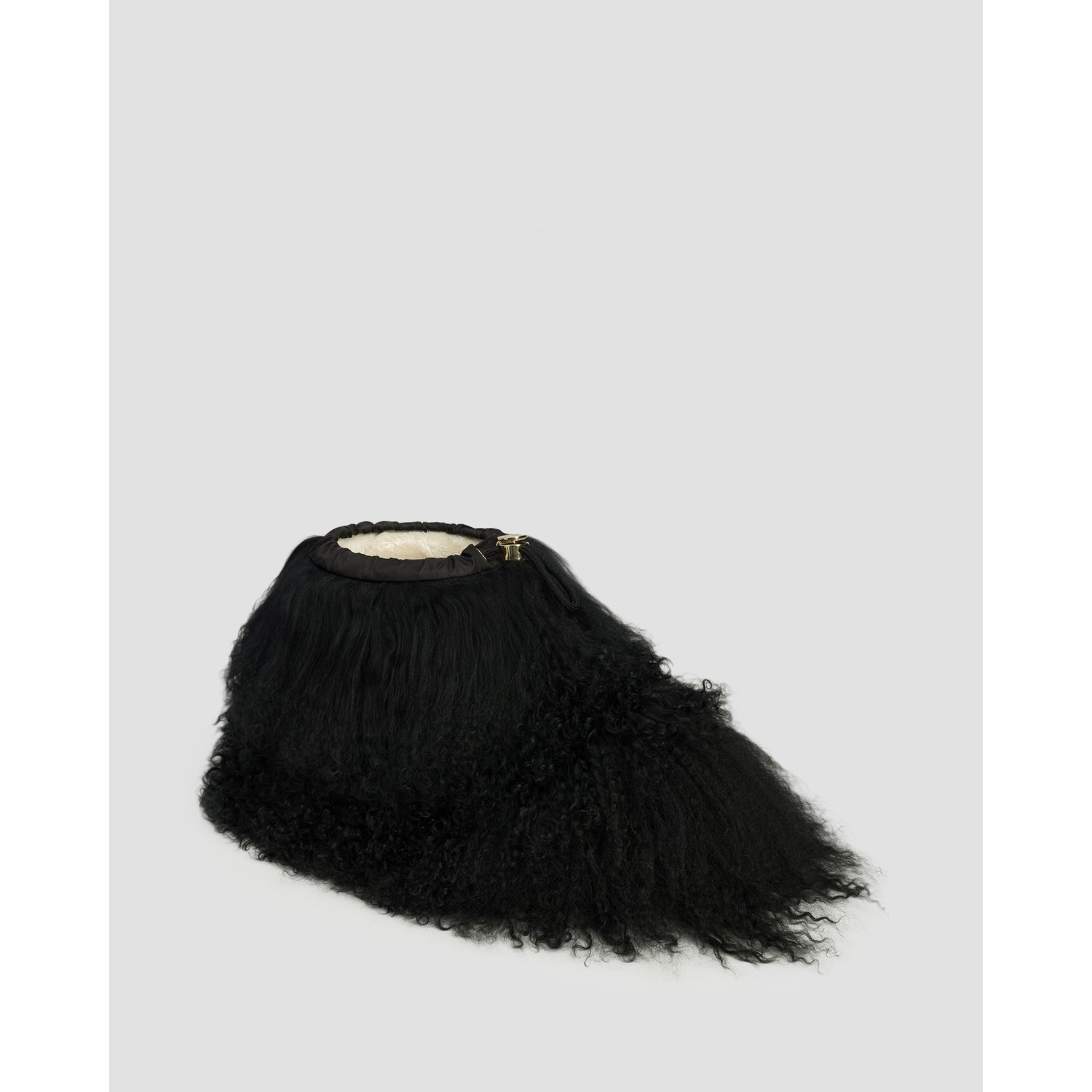 Buty Z Futrem Damskie Bogner Meribel 3 Czarne