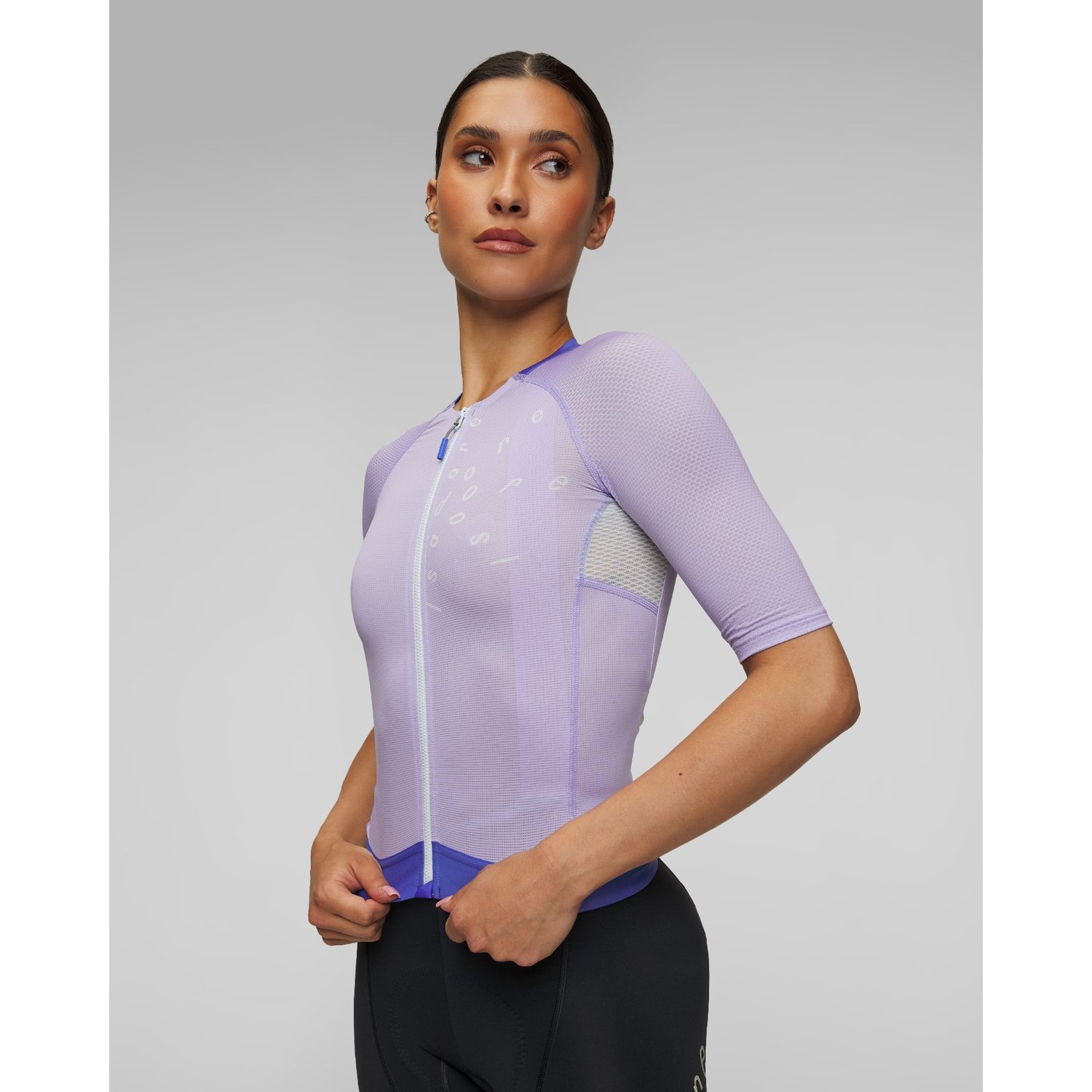 Koszulka Rowerowa Damska Isadore Alternative Jersey Fioletowa