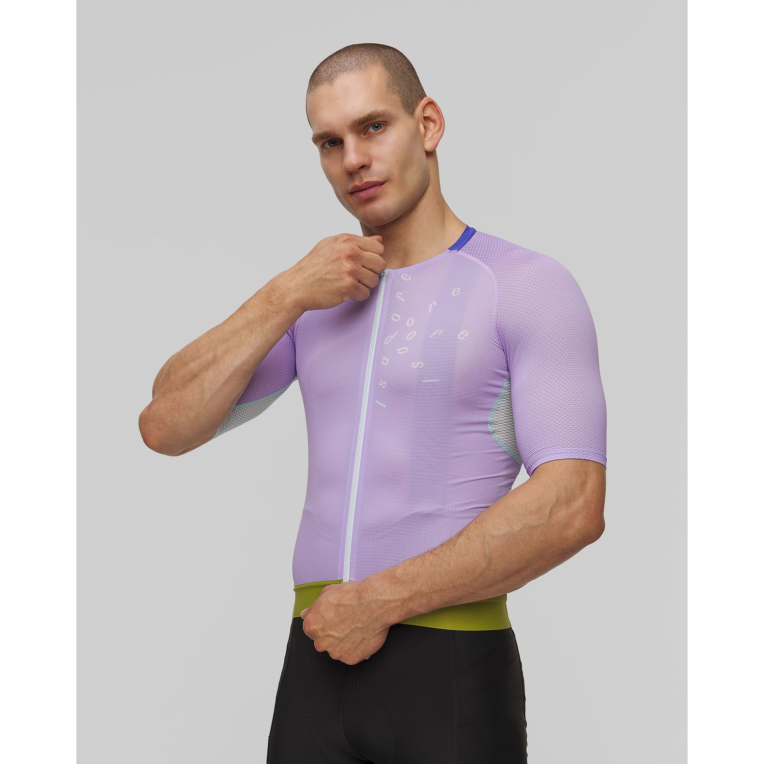 Koszulka Rowerowa Męska Isadore Alternative Jersey Fioletowa