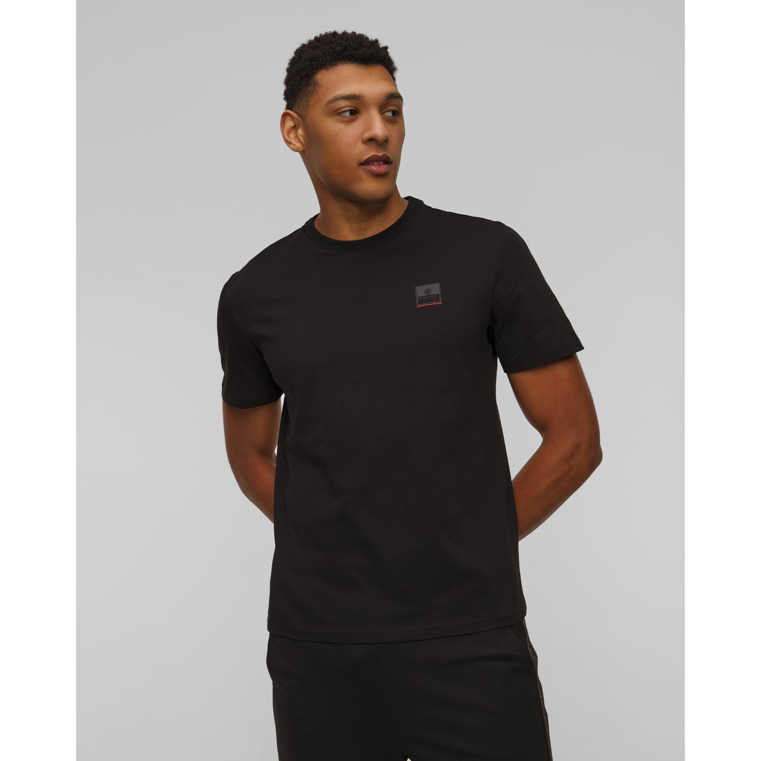 Czarny T-shirt Męski Bogner Fire+ice Vito2